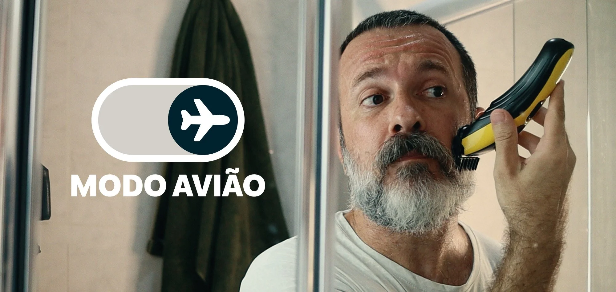 A Barba como desculpa (ou ferramenta contra o vício em celular)