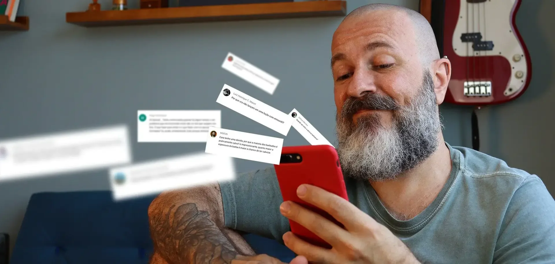 Respondendo comentários de barbudos