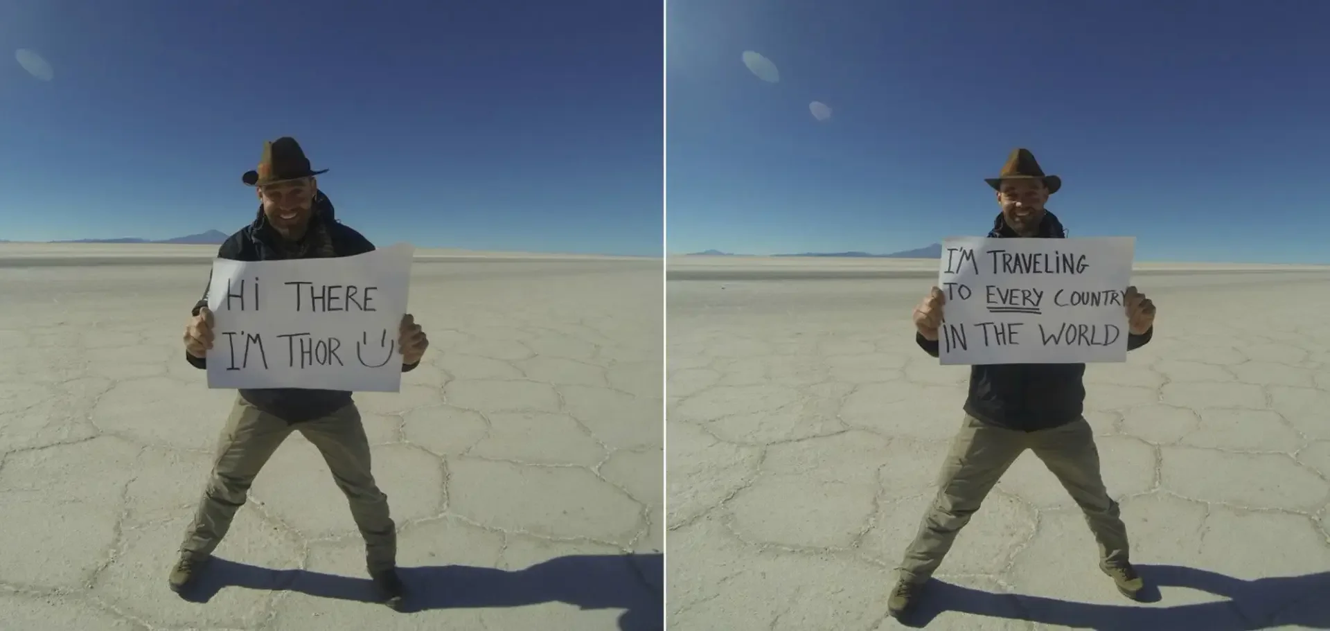 Volta ao mundo em 6 anos: sem avião, com barbona de responsa