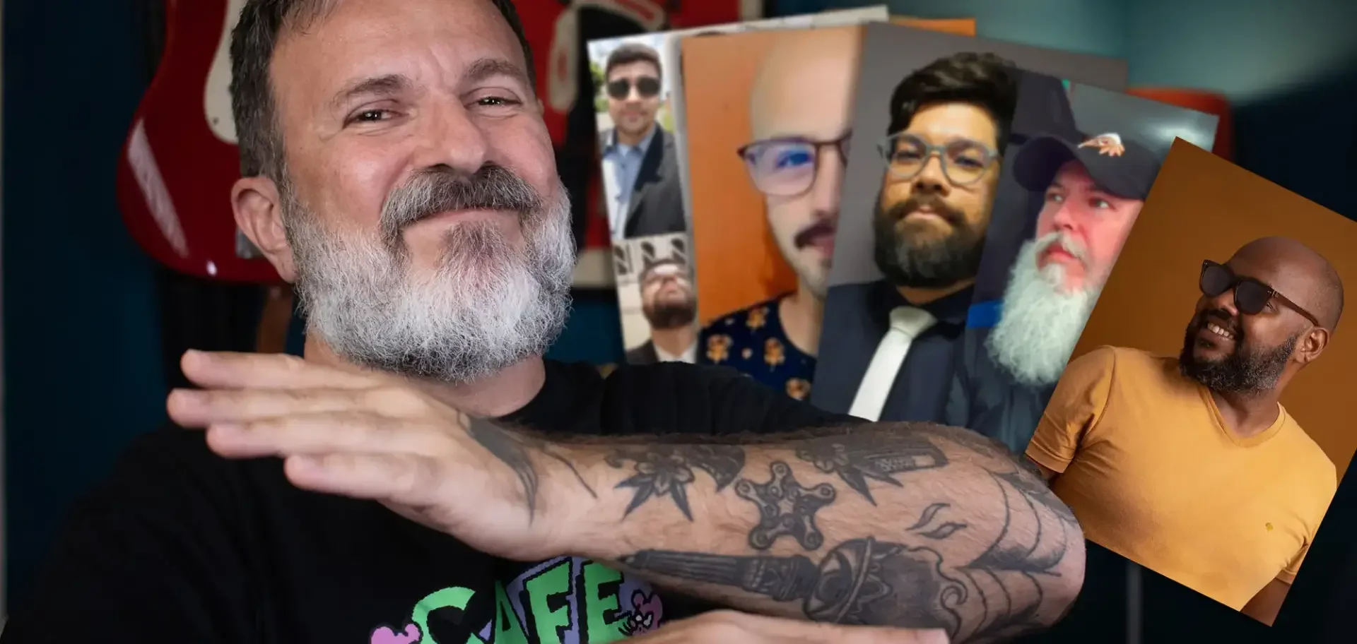 Não importa o tamanho.  Mais barbas dos inscritos no canal.