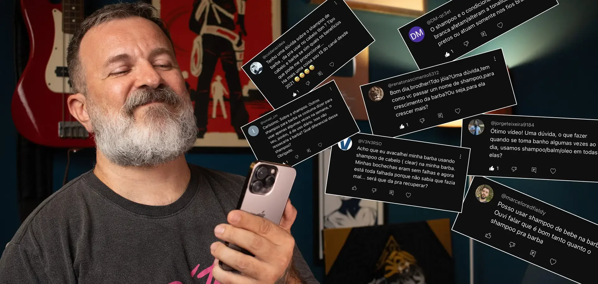 Shampoo de Barba: 7 Dúvidas que Todo Barbudo Já Teve