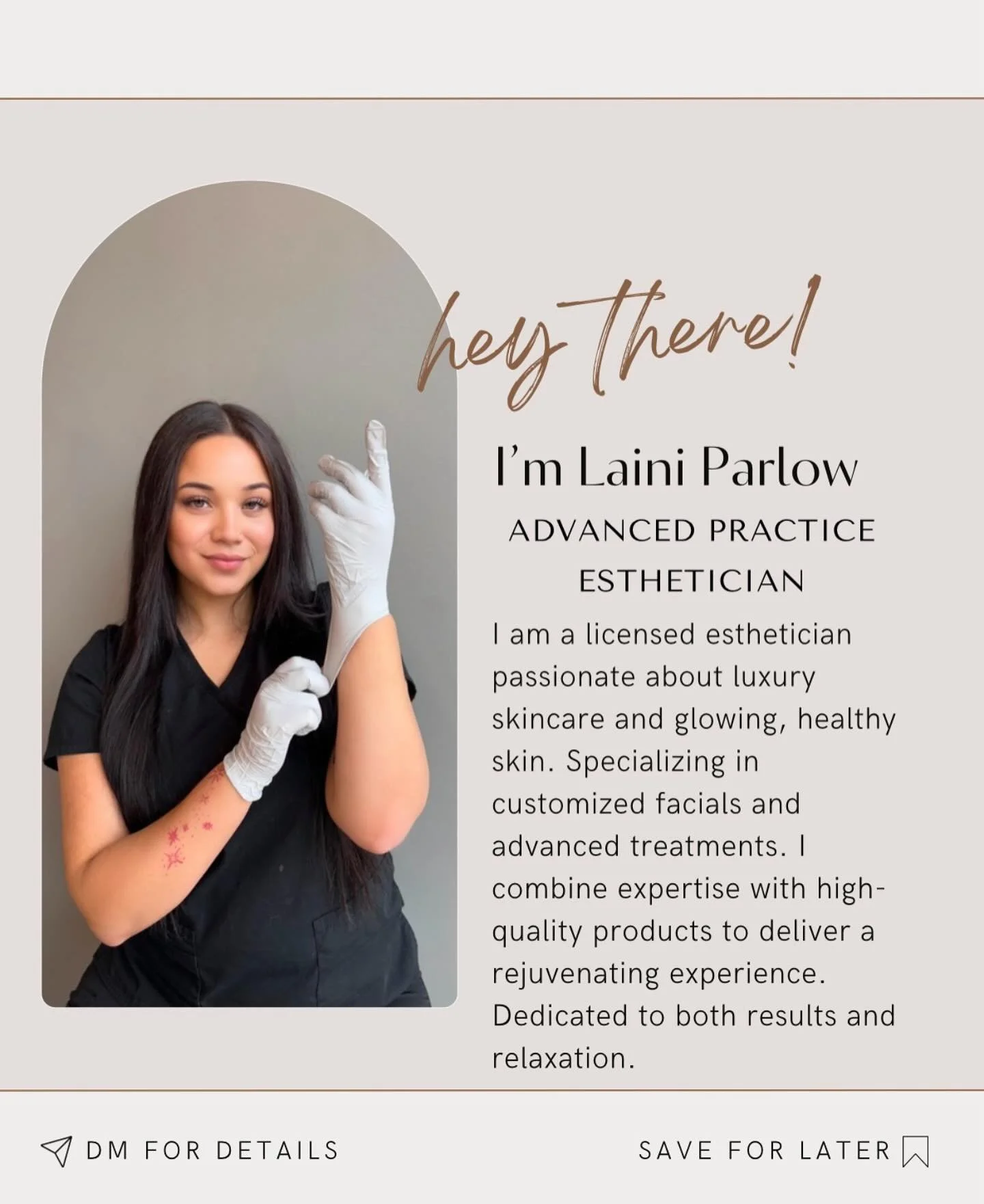Hey there :)
.
.

#esthetician #skincare #dermaplaning #hydrafacial #facial #sunscreen #esti
