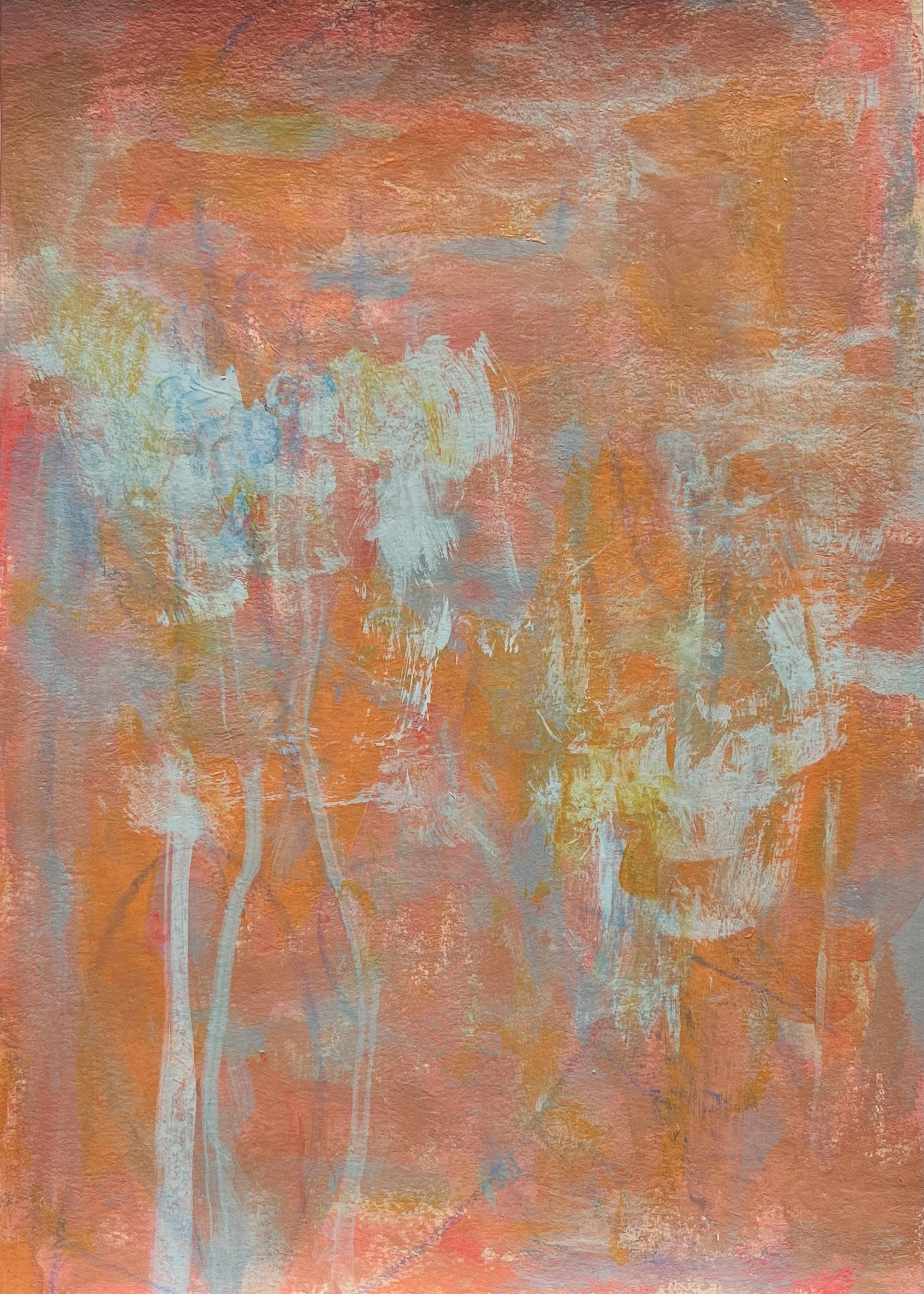 A-032 acrylique, crayons couleur (21X29,7) 2025