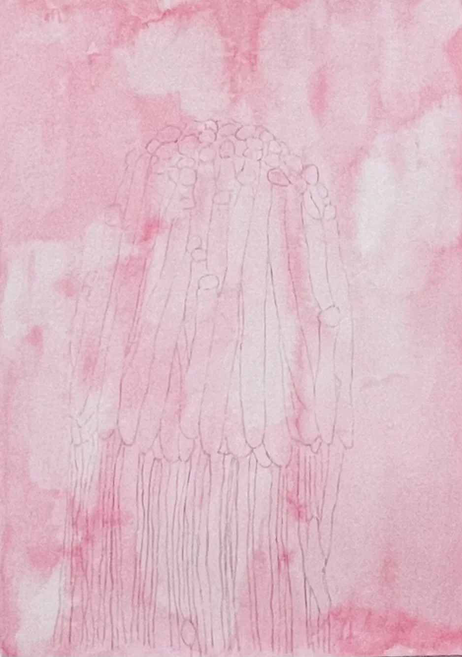 nat-001 aquarelle, crayon graphite (14,8X21) 2023