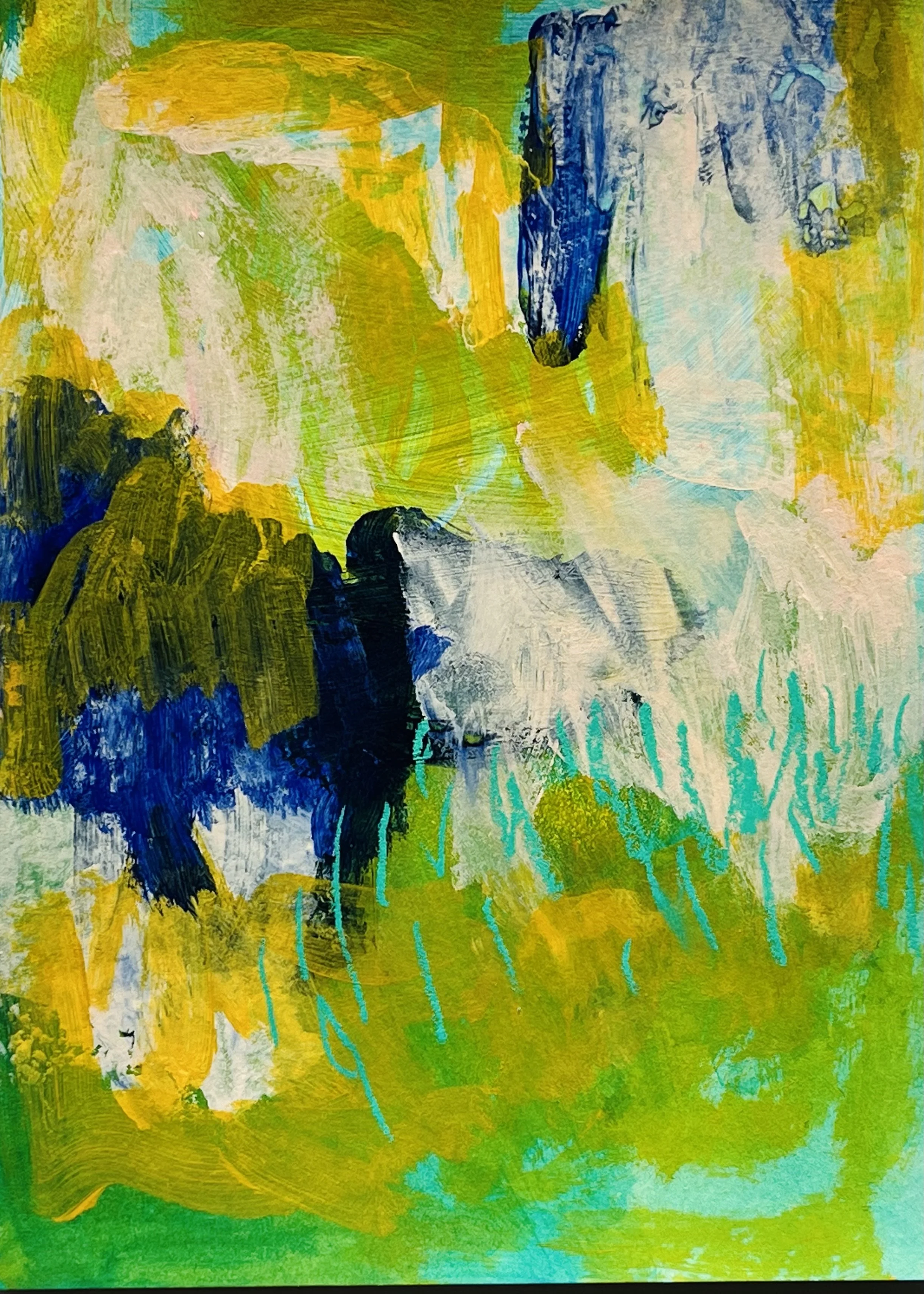 A-012 acrylique, pastel (14,8X21) 2025