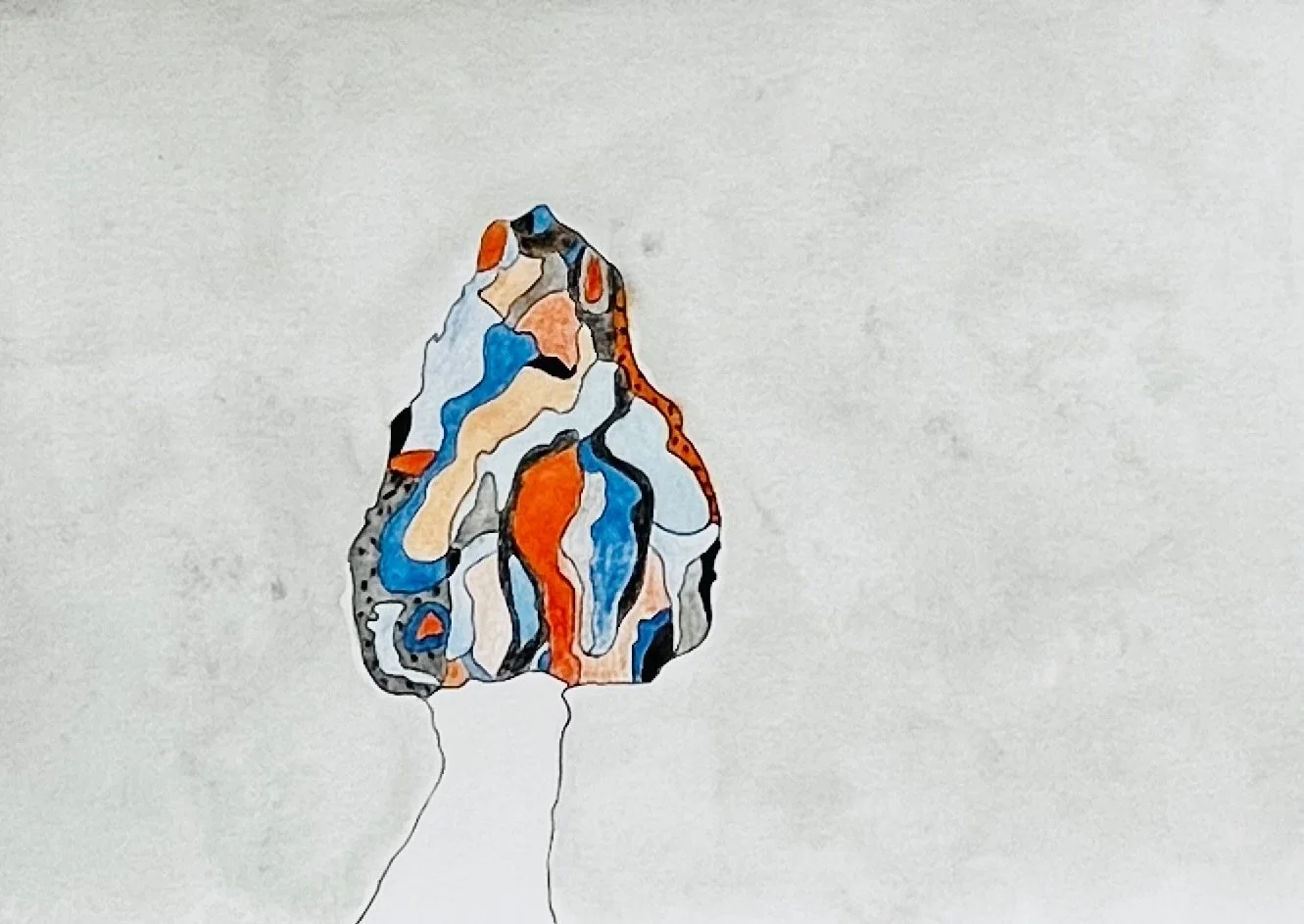 nat-023 aquarelle, encre (14,8X21) 2023