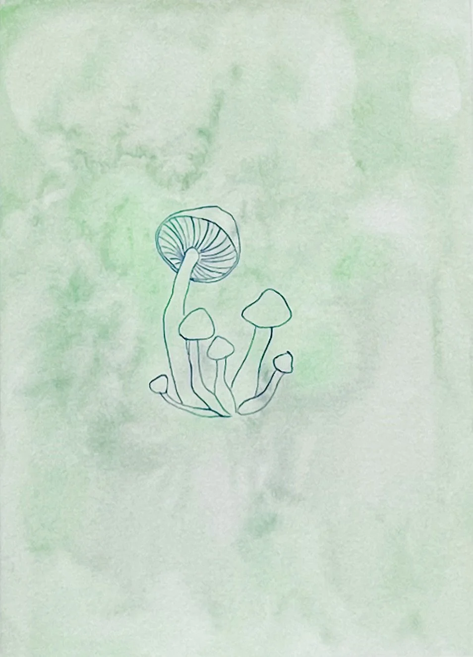 nat-014 encre, aquarelle (14,8X21) 2024