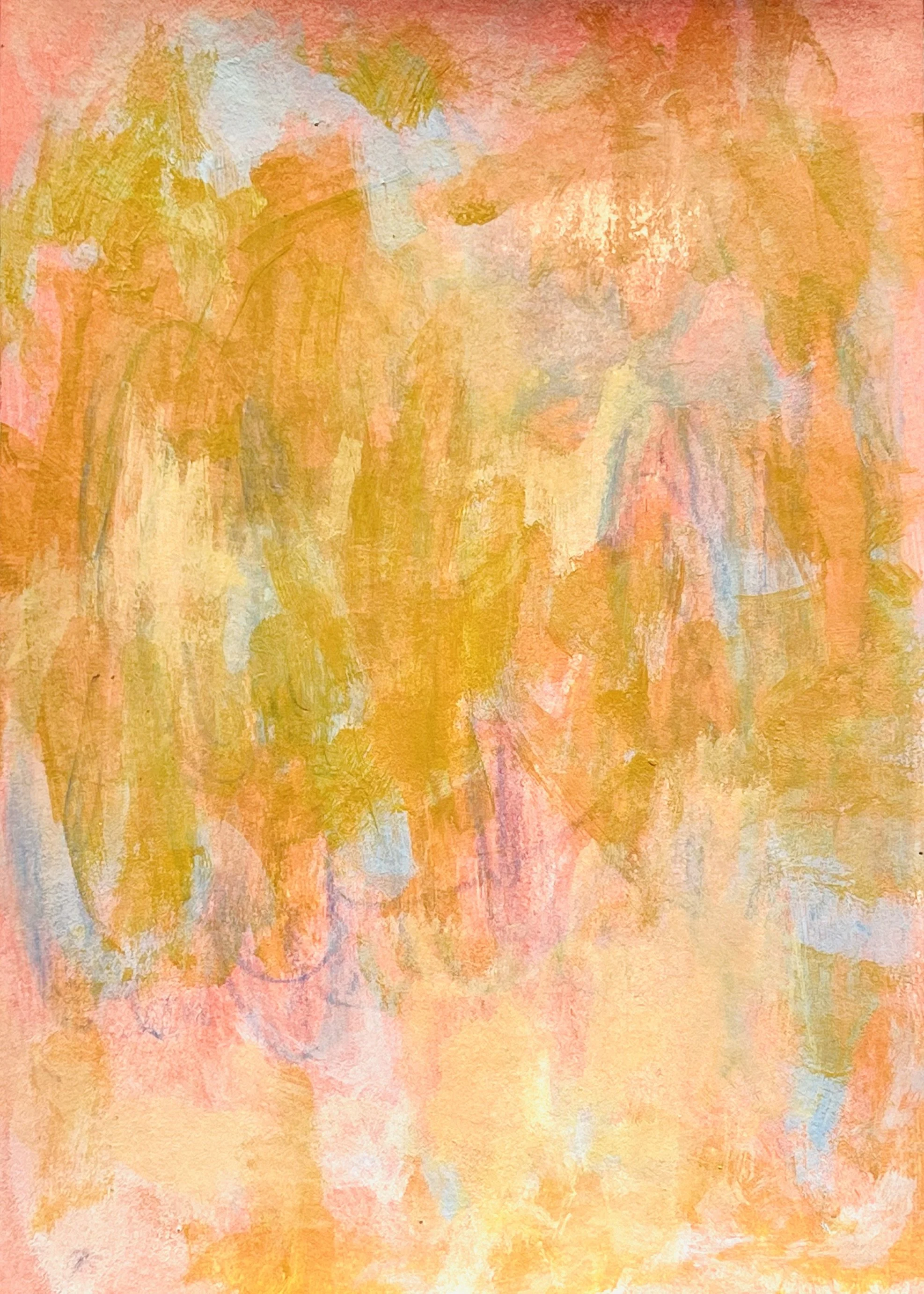 A-017 acrylique, crayons couleur (14,8X21) 2025