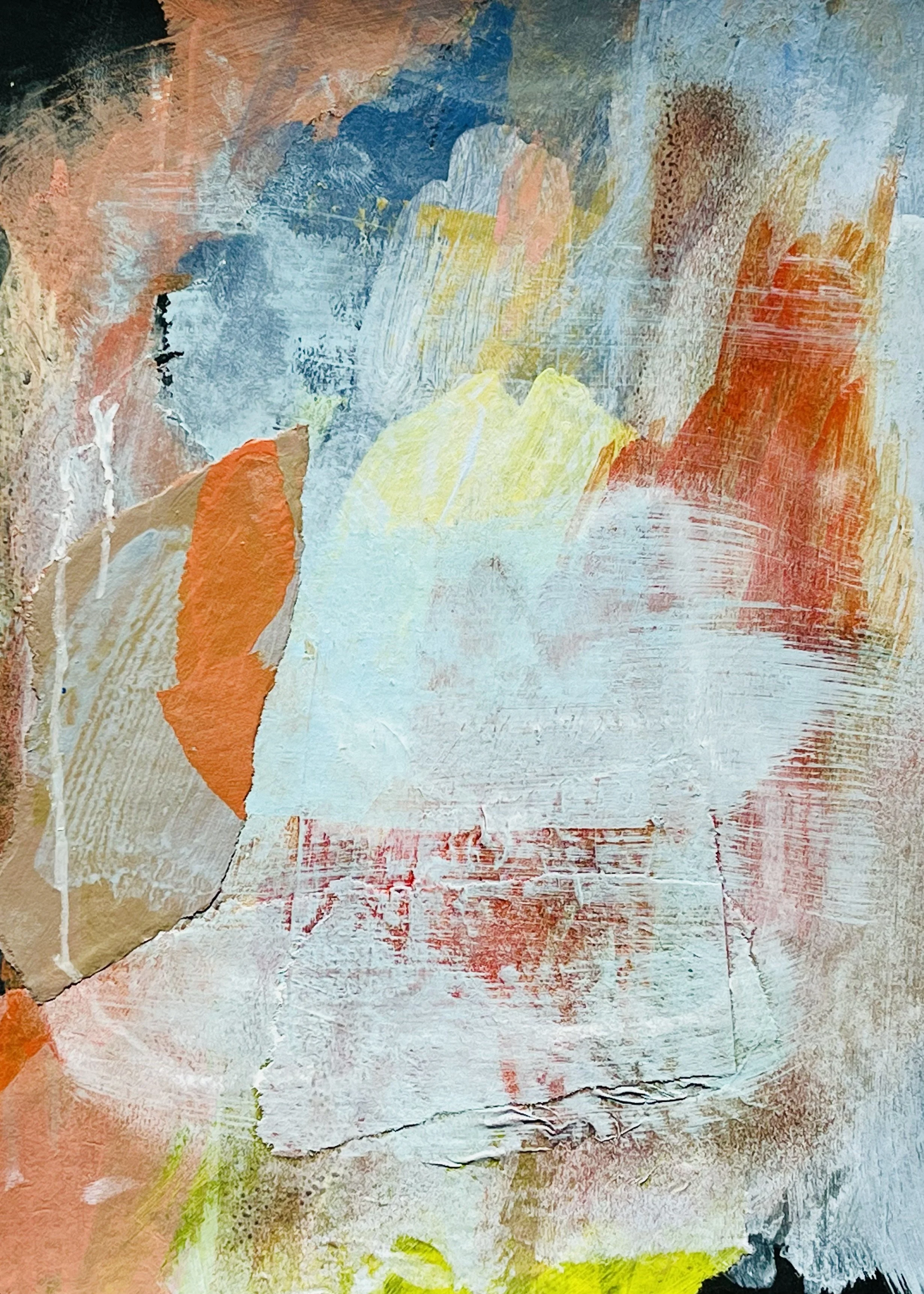 A-005 -acrylique, collage (14,8X21) 2025