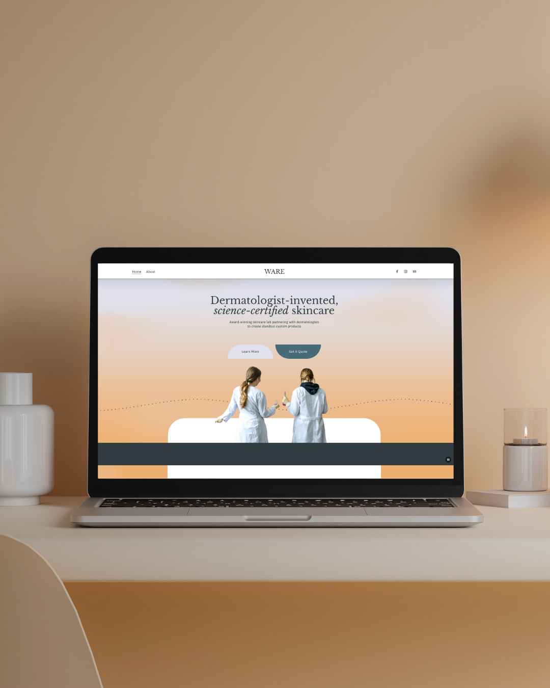 Black and White Minimalist Laptop Mockup Instagram Post.png