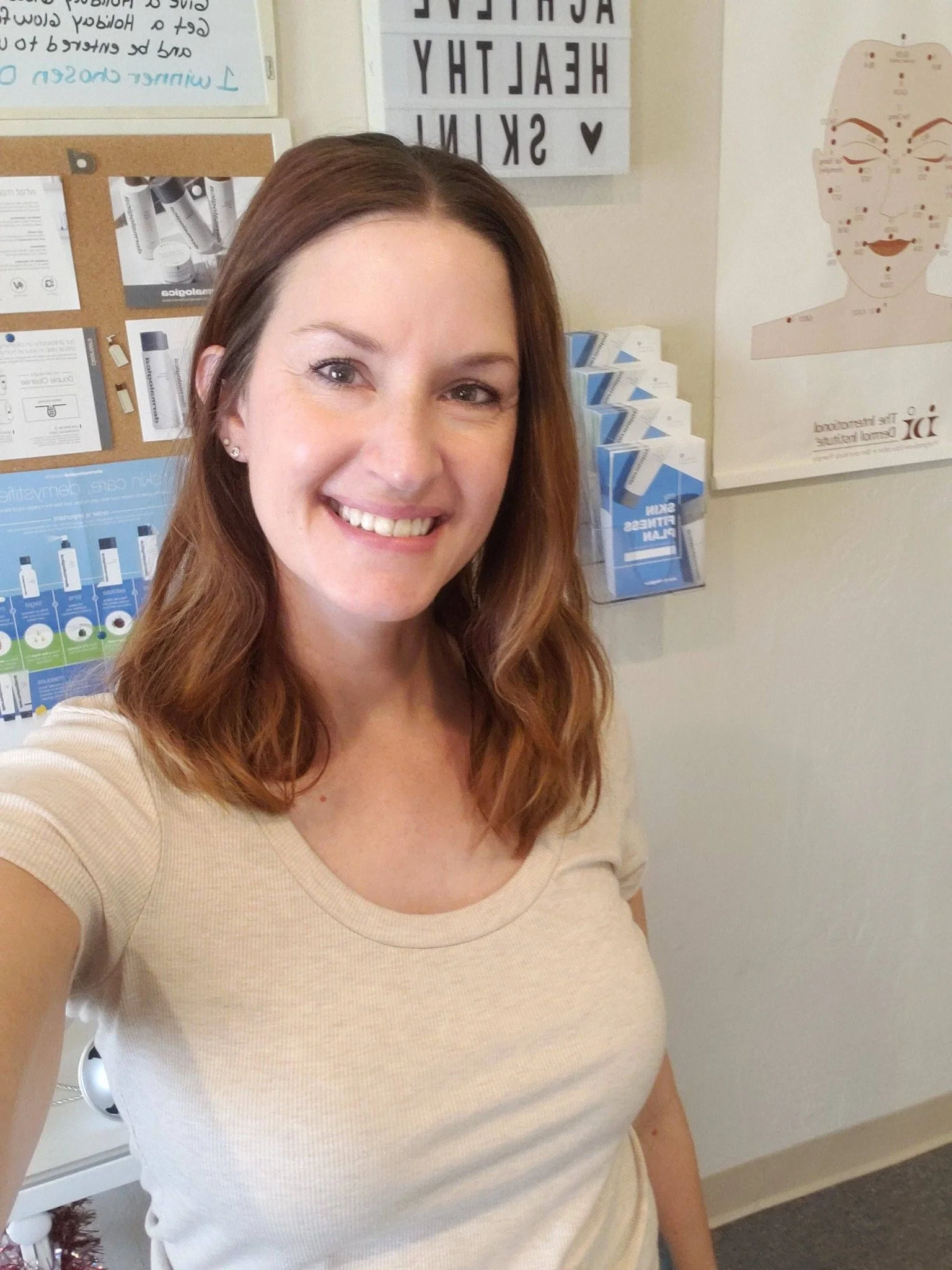 Cynthia Branson, Licensed Esthetician, in Apache Junction, AZ. Dermalogica Skincare.