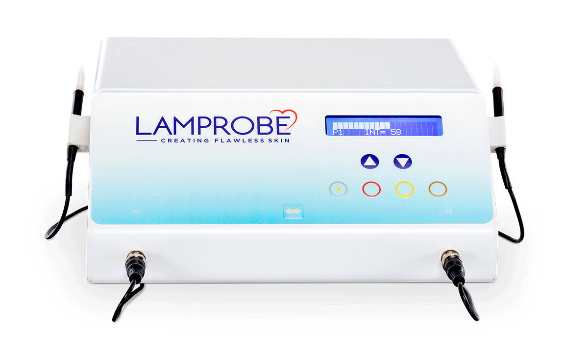 Lamprobe for skin lesion reduction treatments in Apache Junction, AZ.