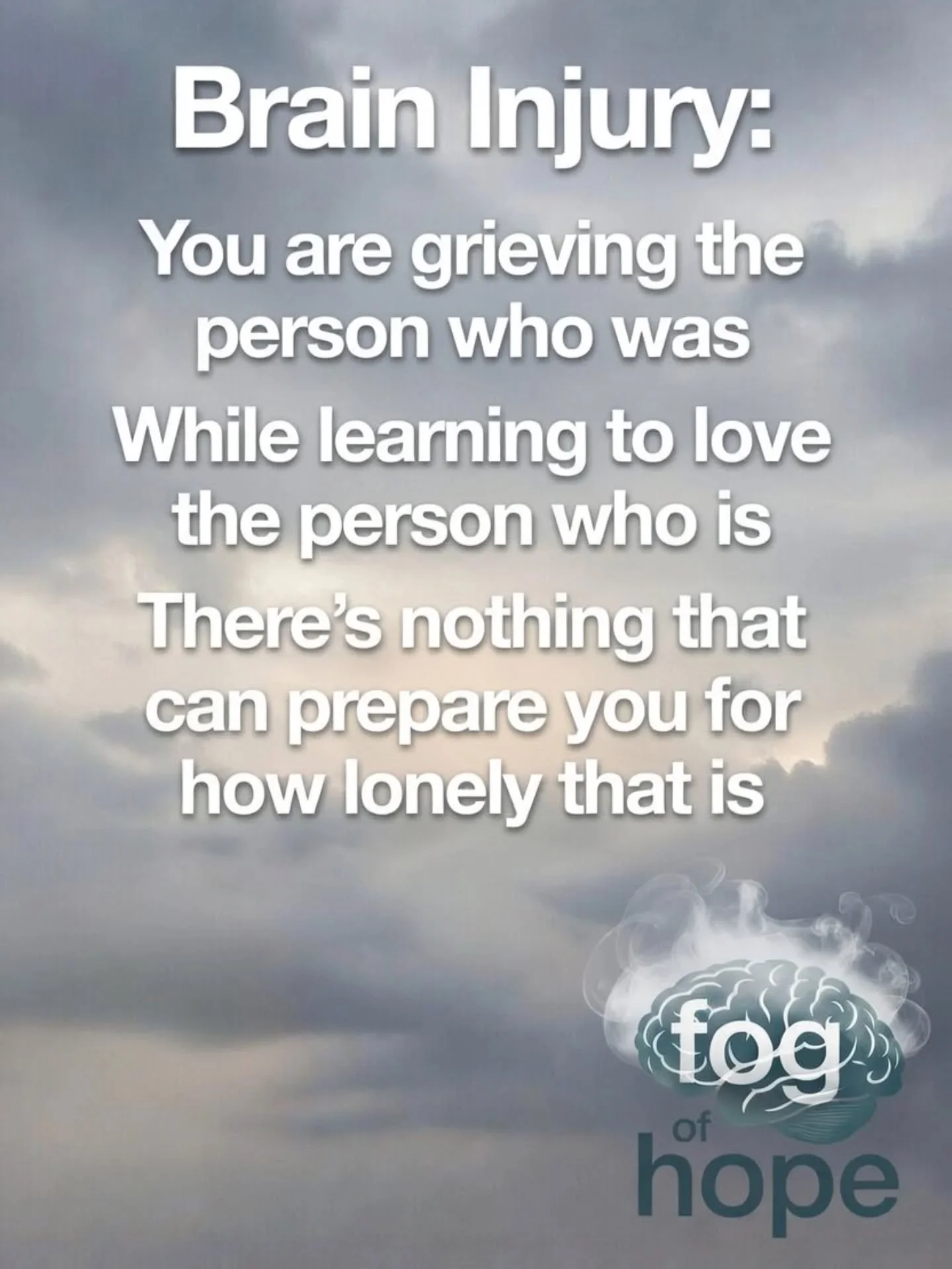 Who am I? 🤷&zwj;♂️💚🌱

Brain injury hits different 🤔🧠🤯

#TraumaticBrainInjury #BrainInjuryAwareness #fogofhope #concussion #whoami