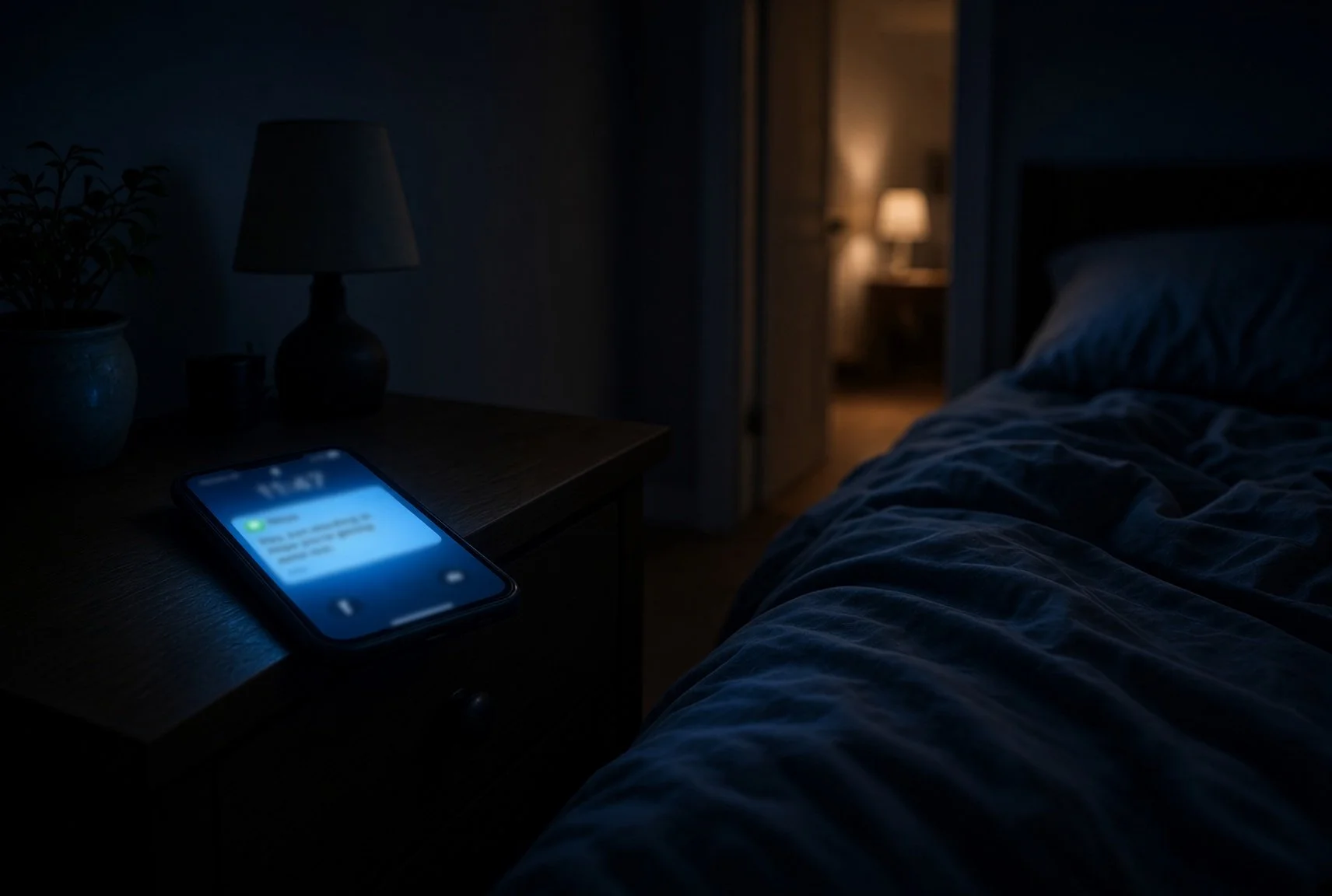 Her Quiet Text