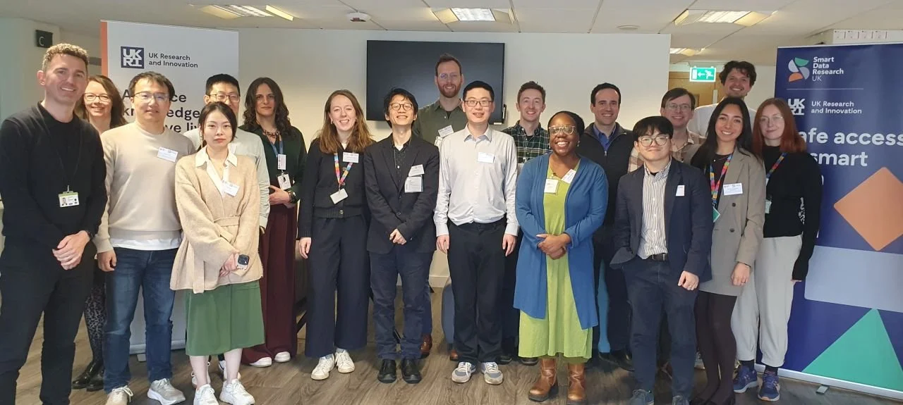 Meeting the Smart Data Research UK cohort in Westminster