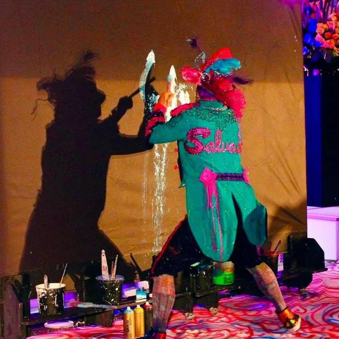 Beatles paint show at the Hard Rock