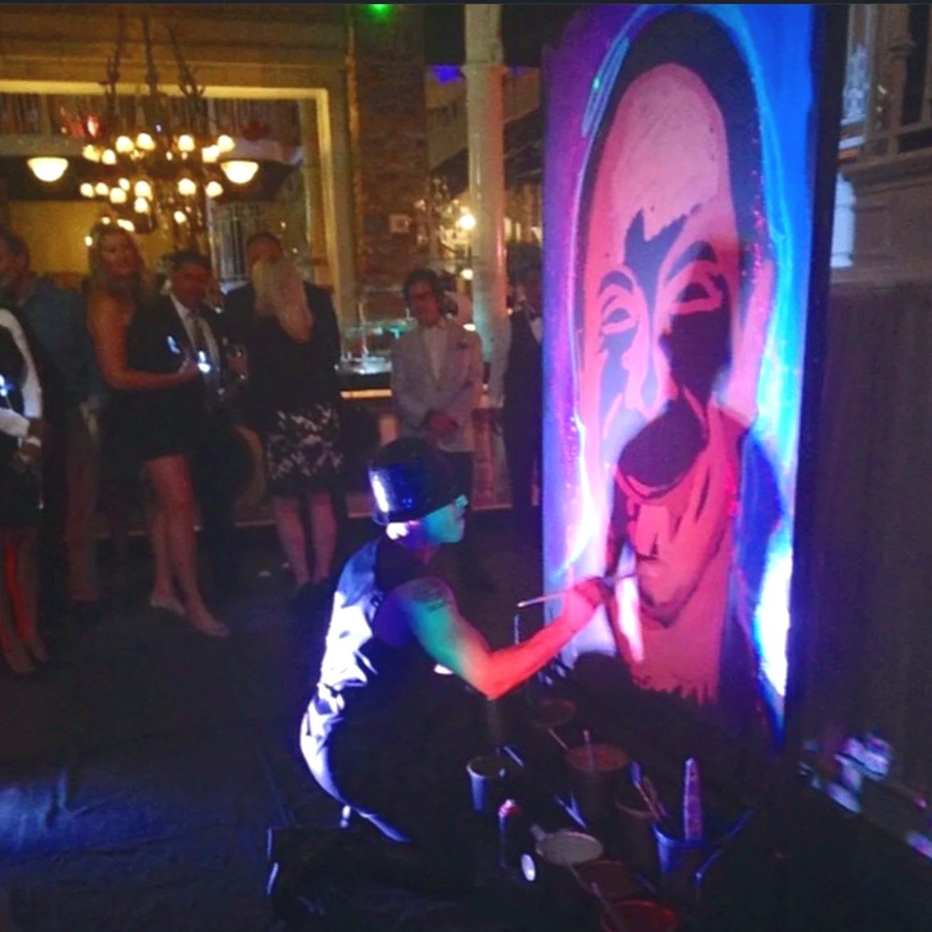 50th Birthday celebration paint show 