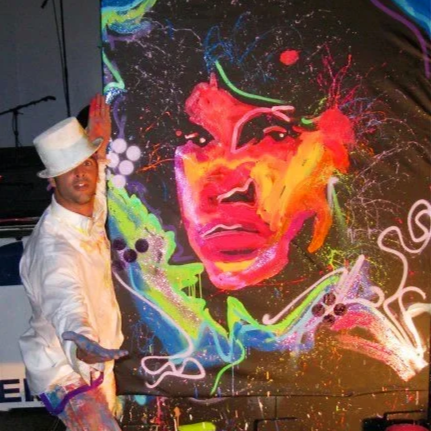 Paint show Jim Morrison Sun fest 