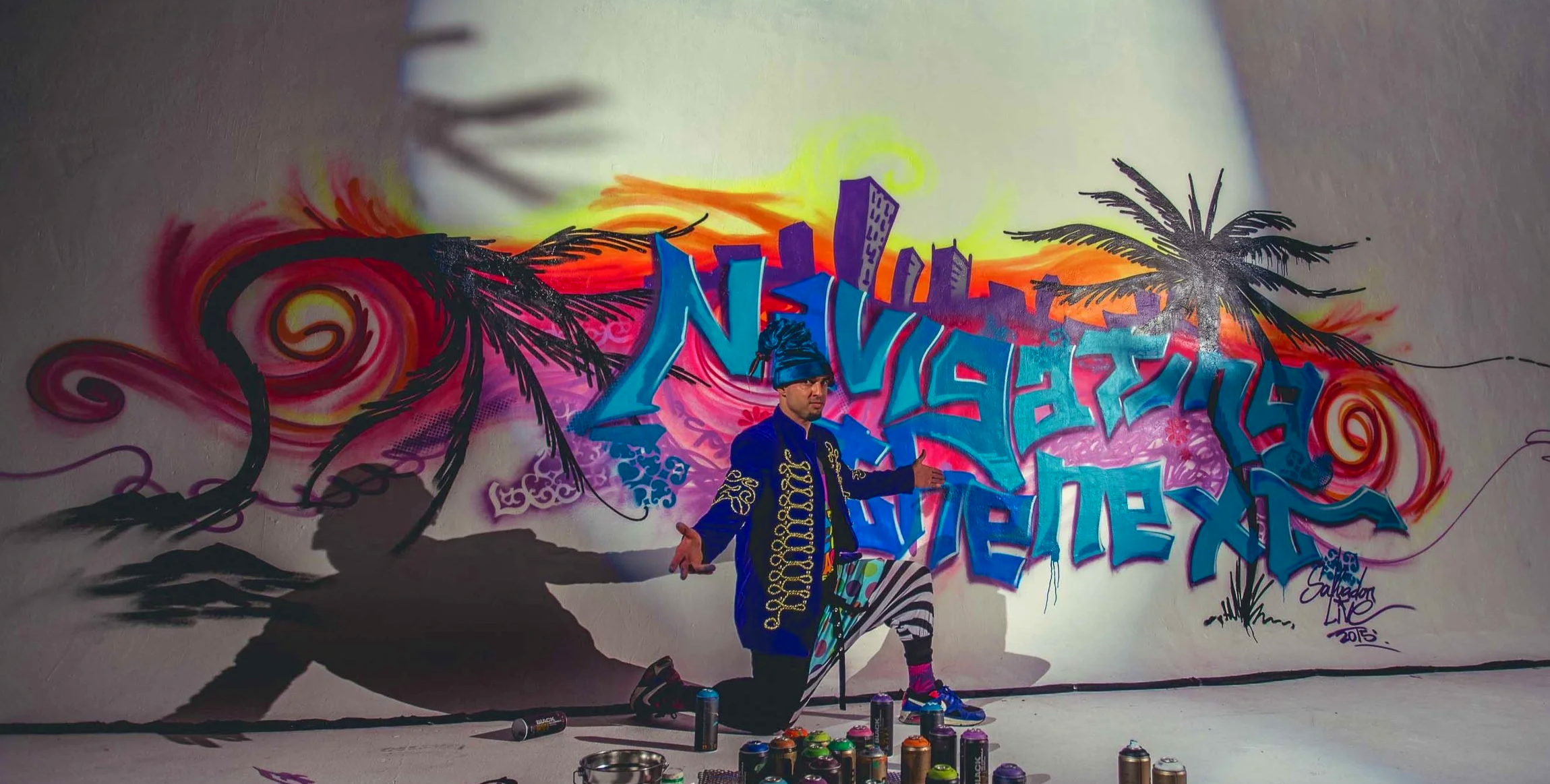 Live graffiti navigate the next 