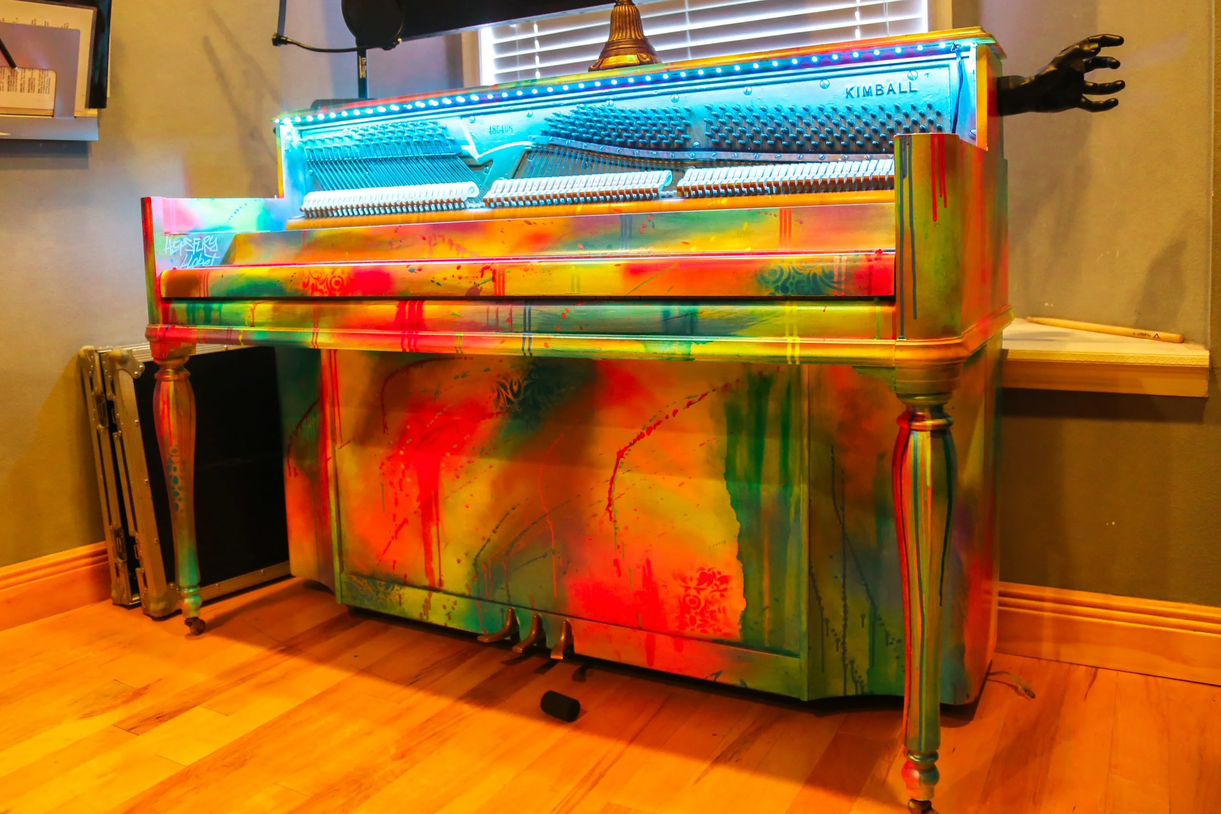 Painted Piano 
