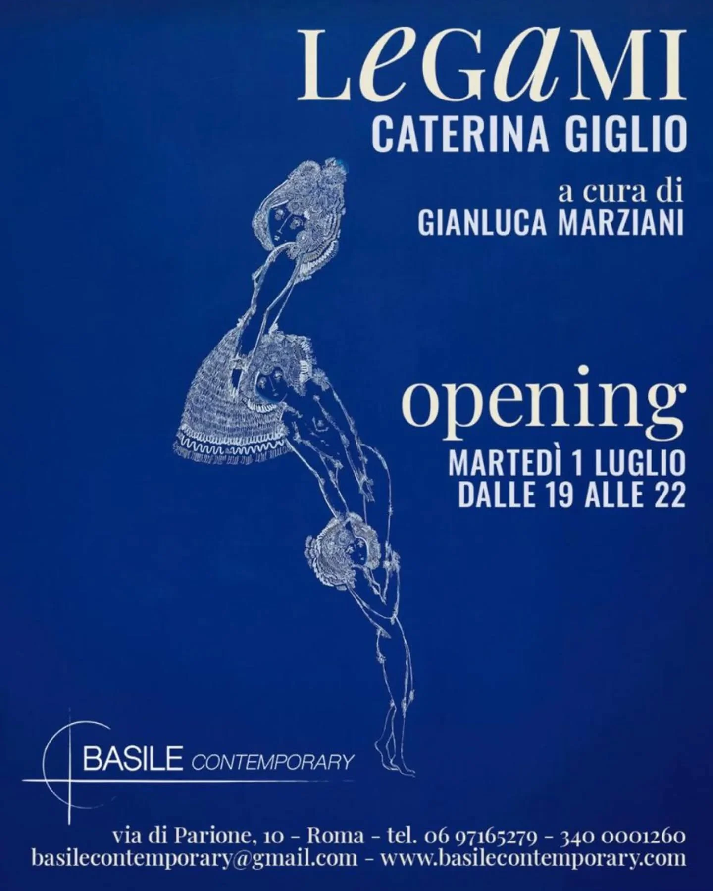 Caterina Giglio intitolata "Legami" a cura di Gianluca Marziani