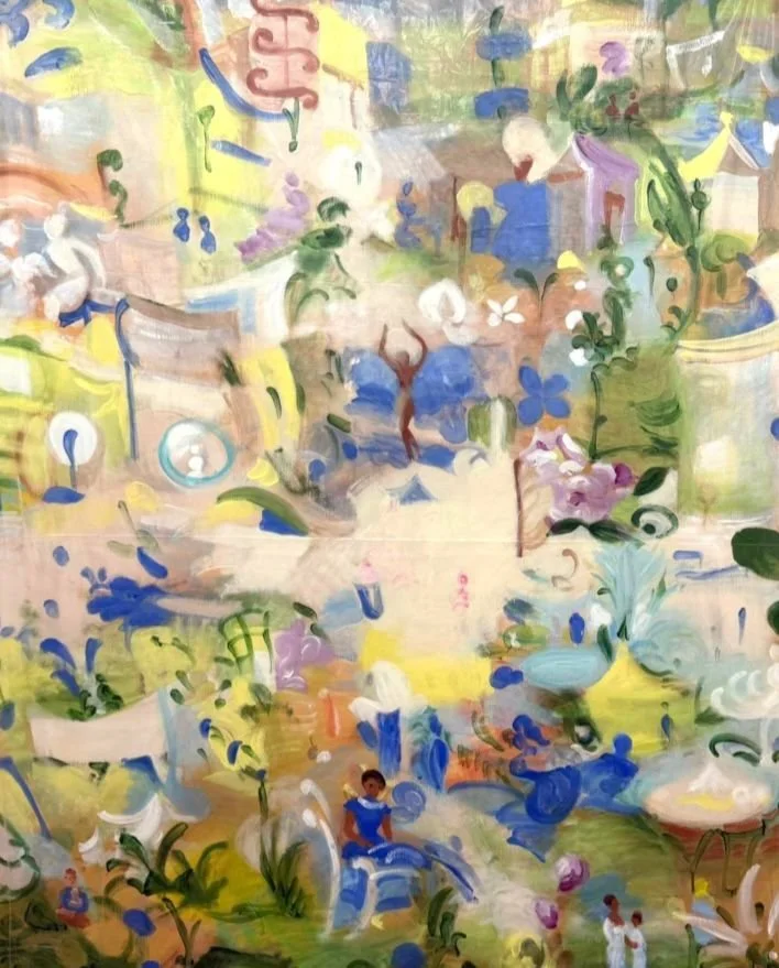 on the beach, acrilico su tela, 140x170, 2011.jfif