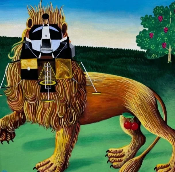 i'm a girl watcher, olio su tela, 100x100, 2022.jfif