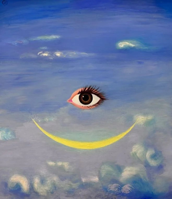 cosmic bliss, polimero sintetico su tela, 170x150, 2019.jfif