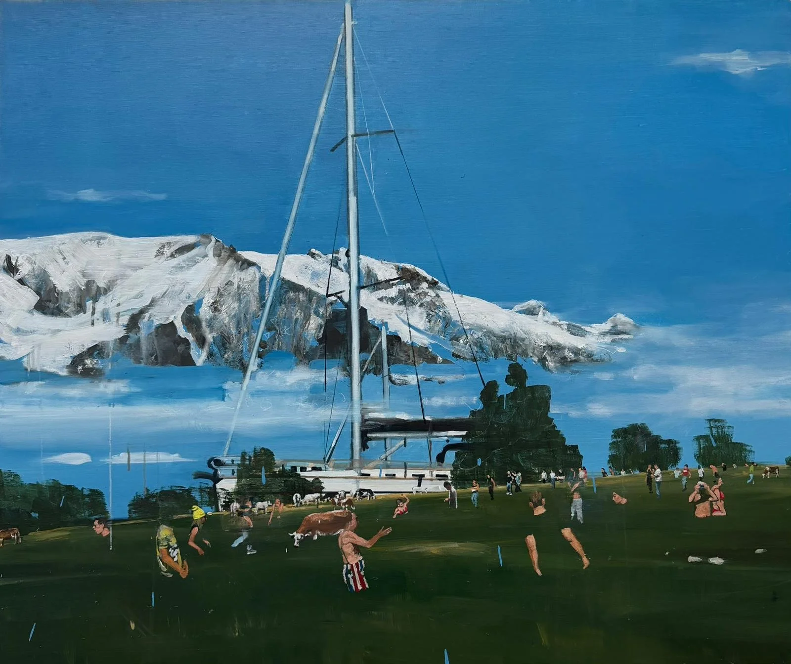 psillocybe pilgimage, olio su tela, 120x100, 2024.jfif