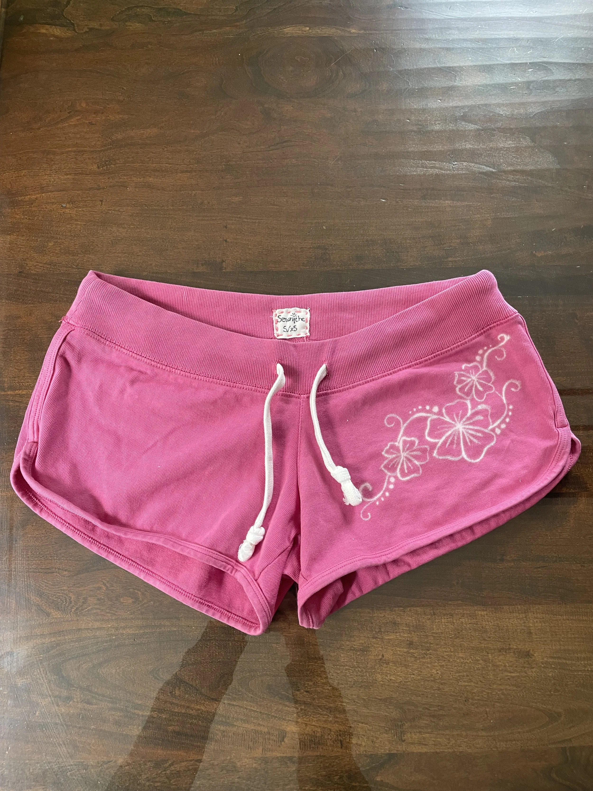 Custom Bleached Shorts
