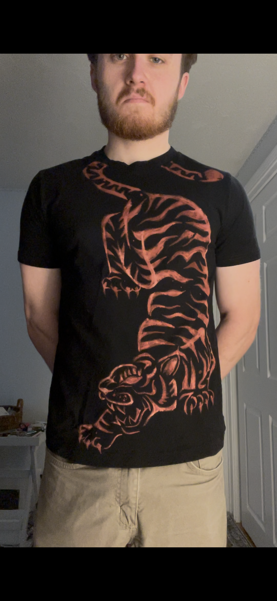Mens Custom Bleach T-Shirt