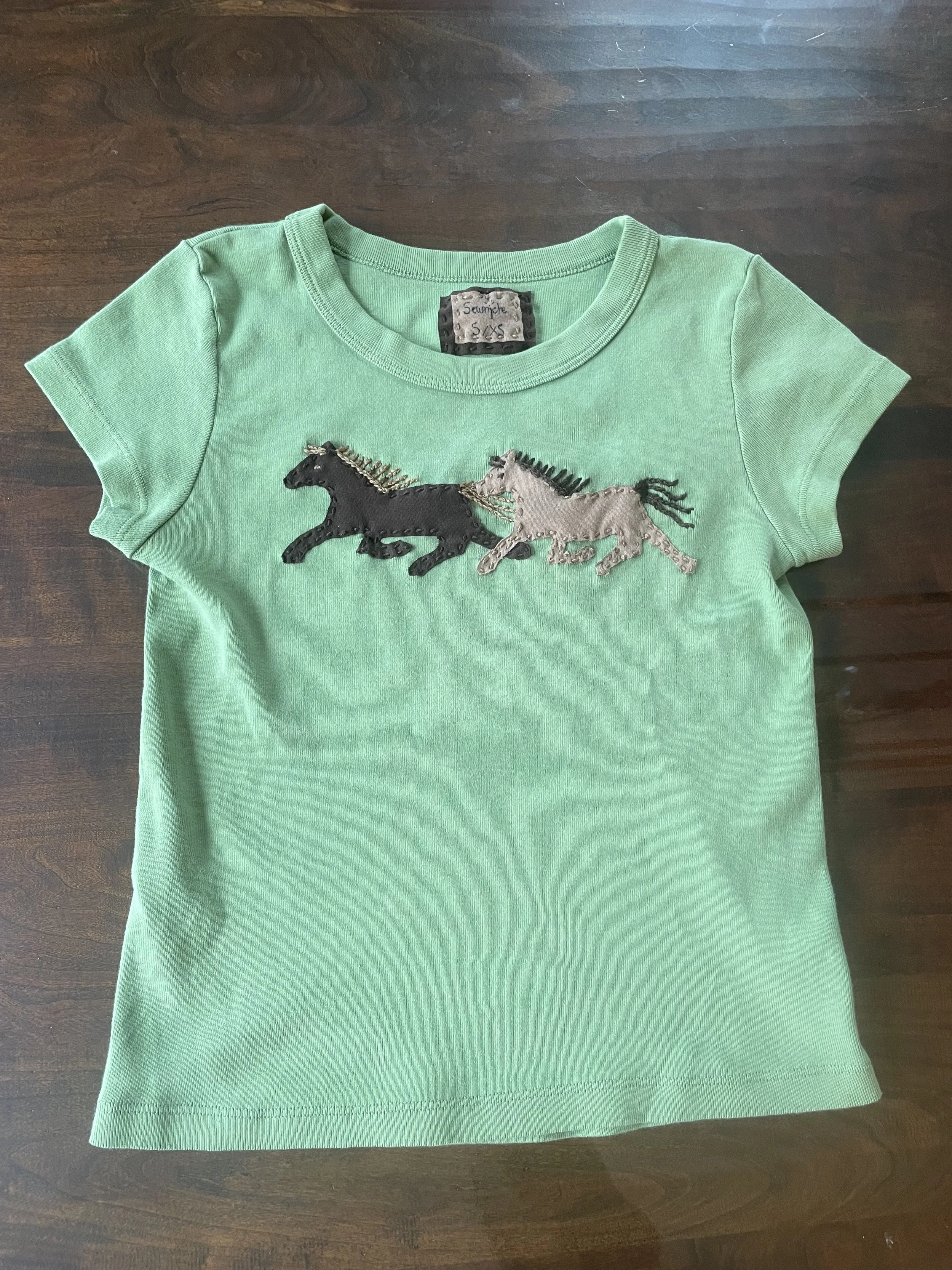 Custom Patchwork Baby Tee