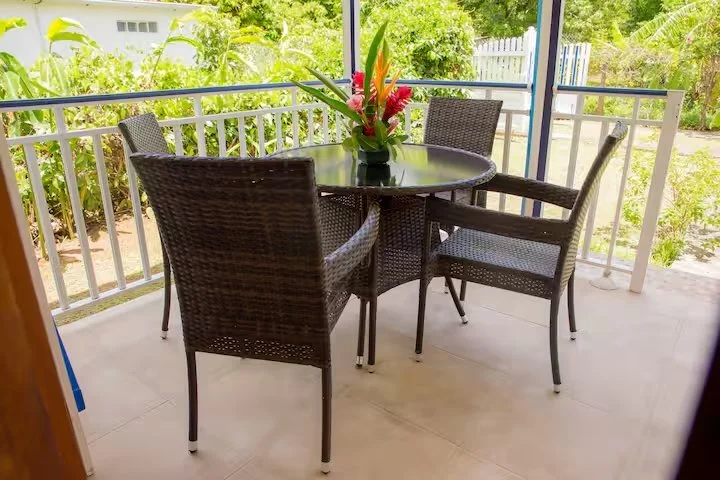 Terrasse Villa les Gallières