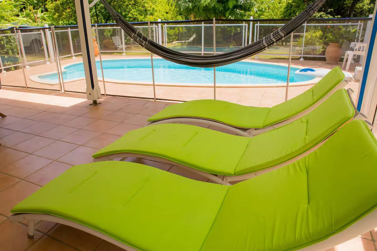 Terrasse piscine Villa les Gallières