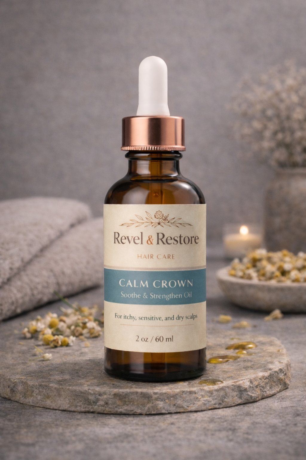 Calm Crown Scalp Therapy Oil