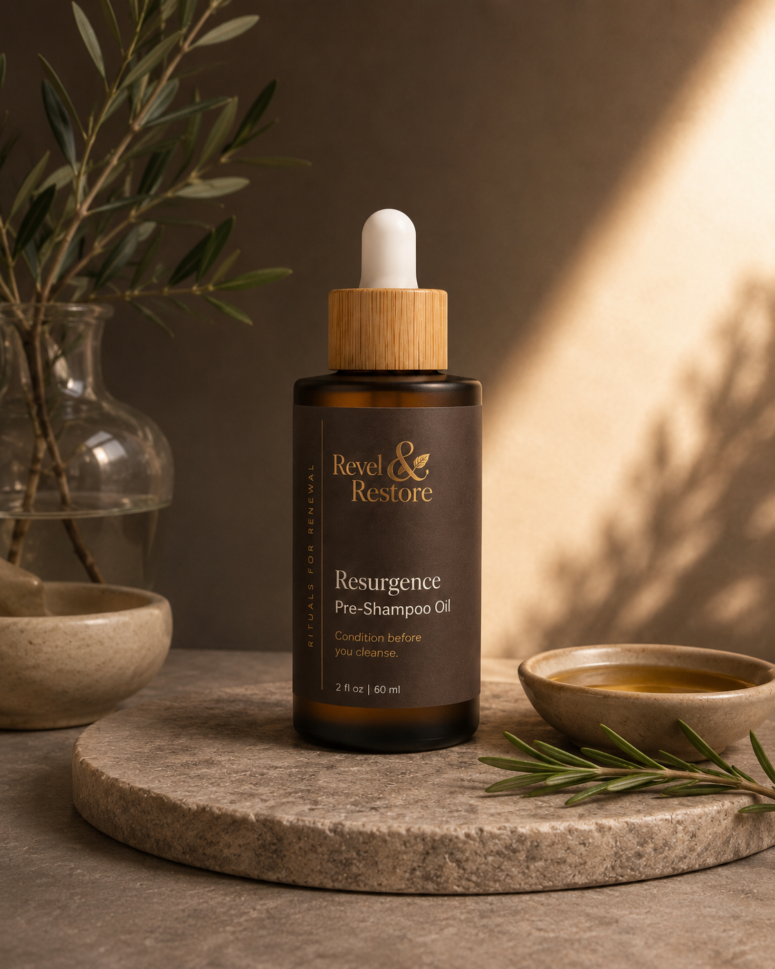 Resurgence Pre-Shampoo Oil