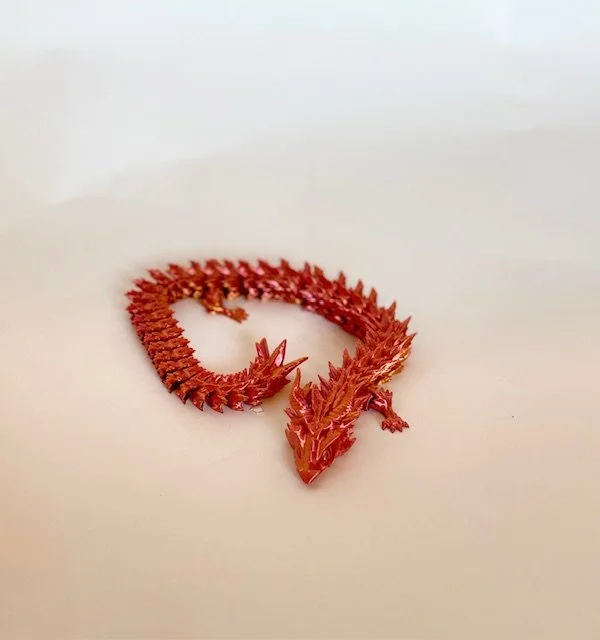 3D-Printed Dragon-Fidget