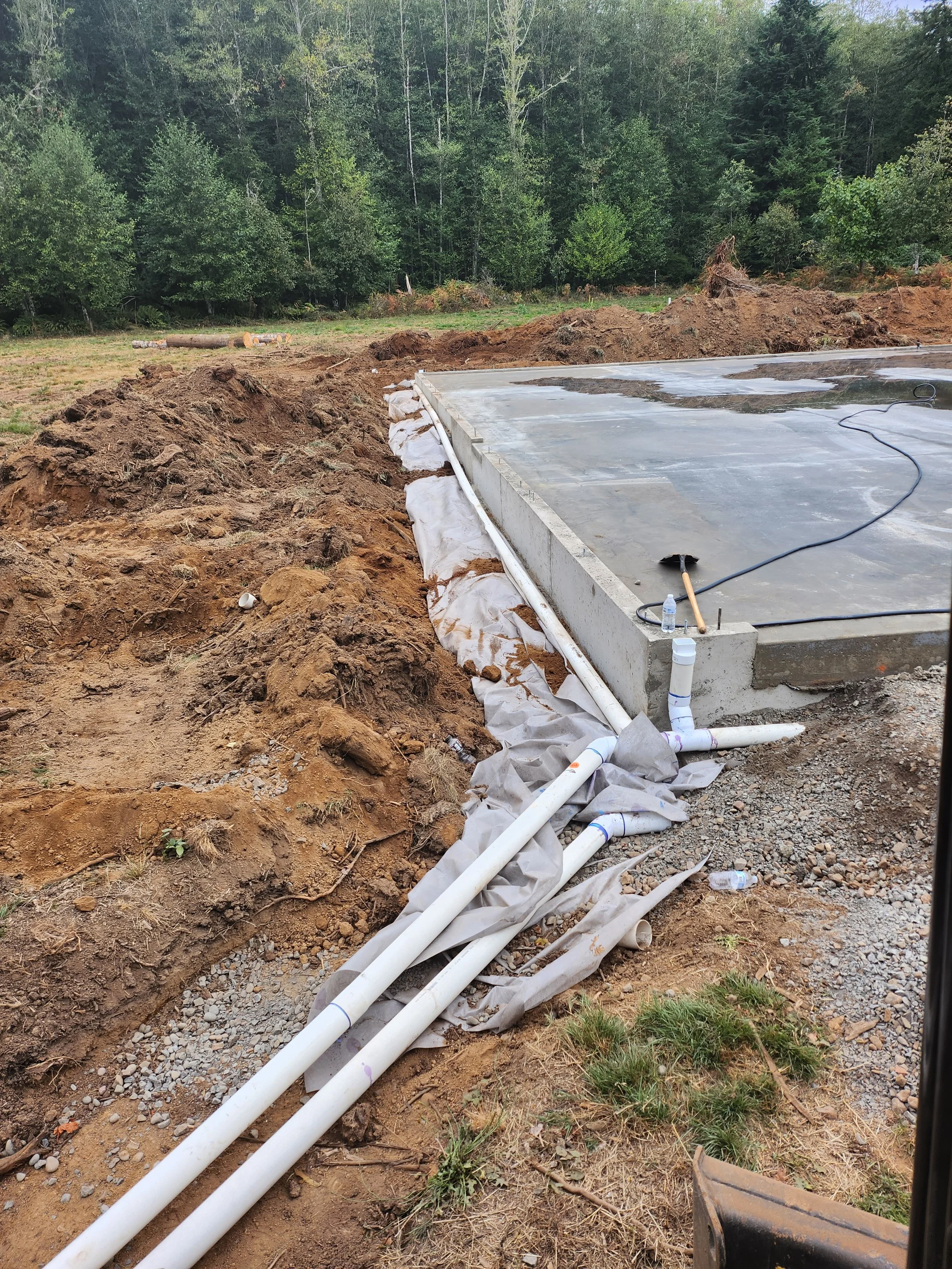 Excavation and Site Development in Winlock, Washington