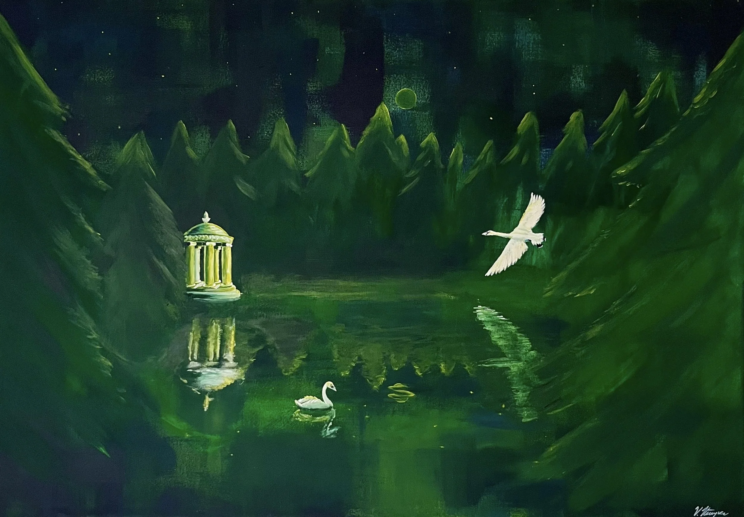 Meet me at the Swan Lake