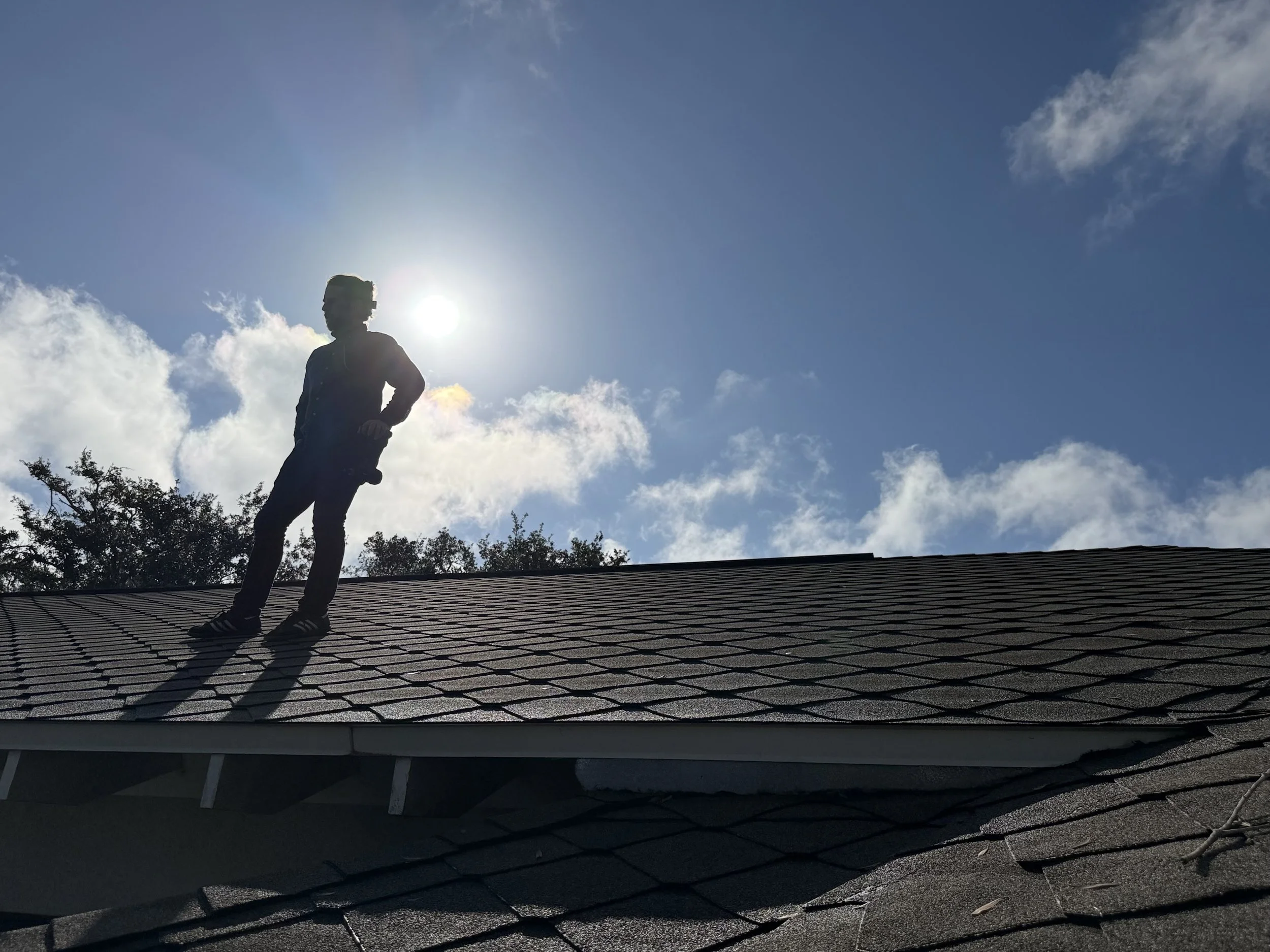 Homeworks inspector conducting a 4 point inspection in Pinellas county FL