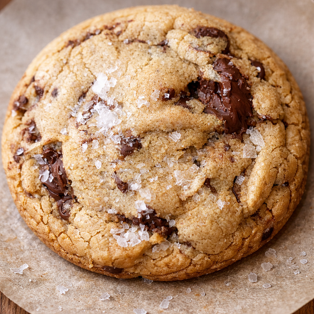 Brown Butter Sea Salt Chocolate Chip Cookie