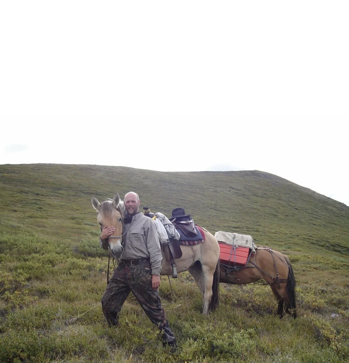 Me remote northern BC gold prospecting