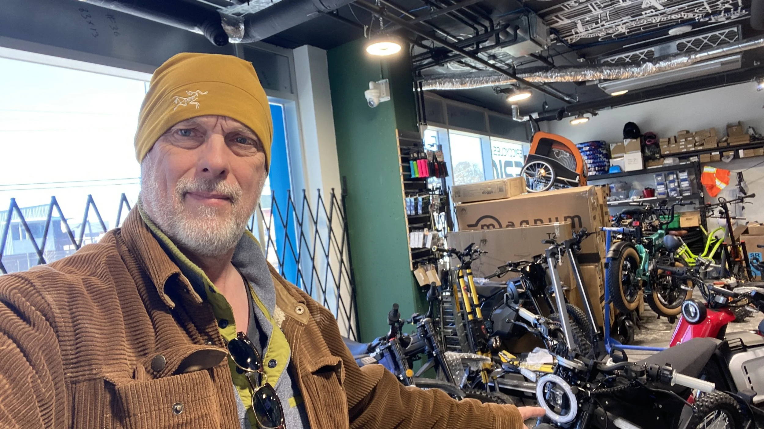 electric off-road dirt bike