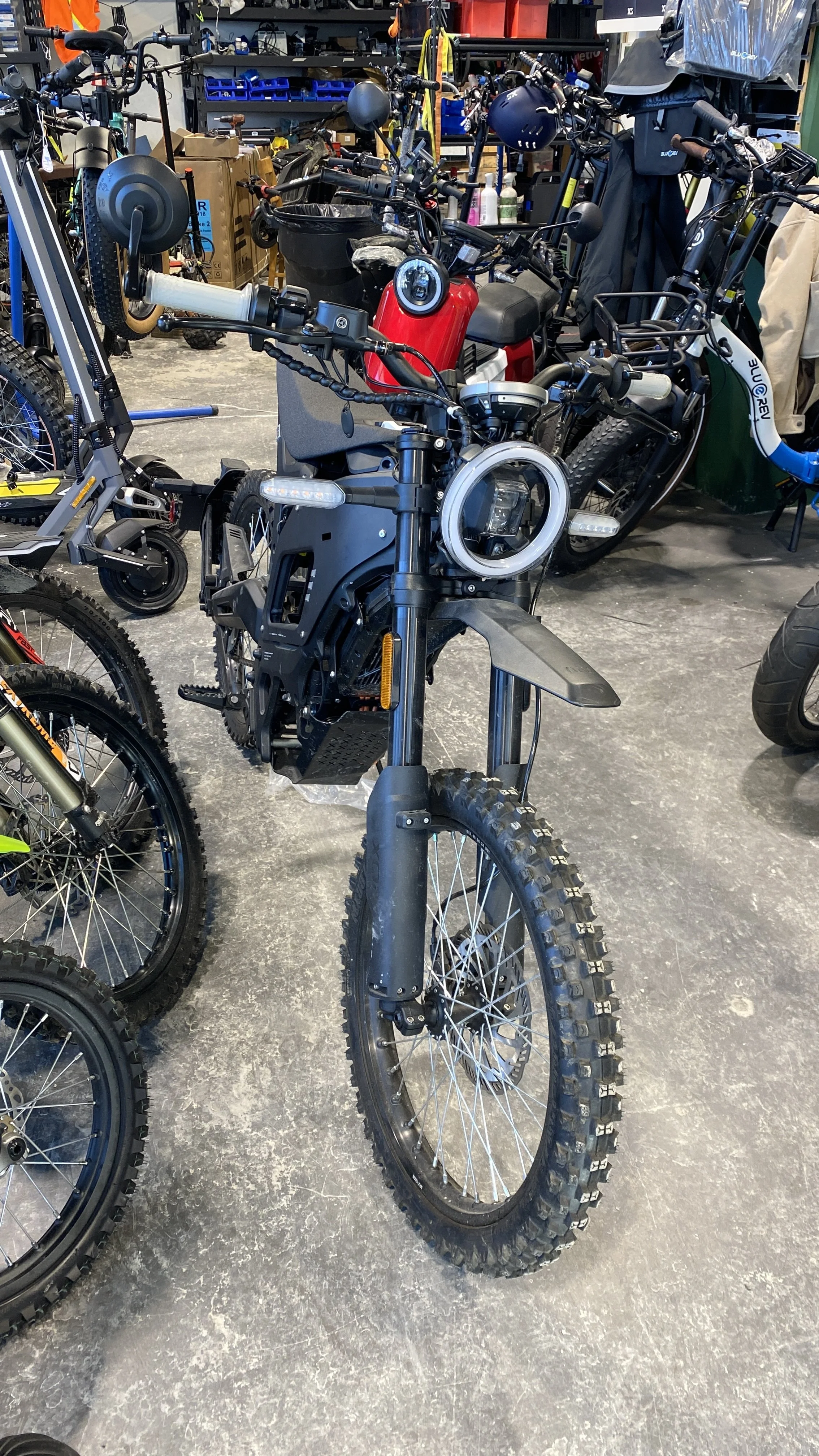 electric off-road dirt bike