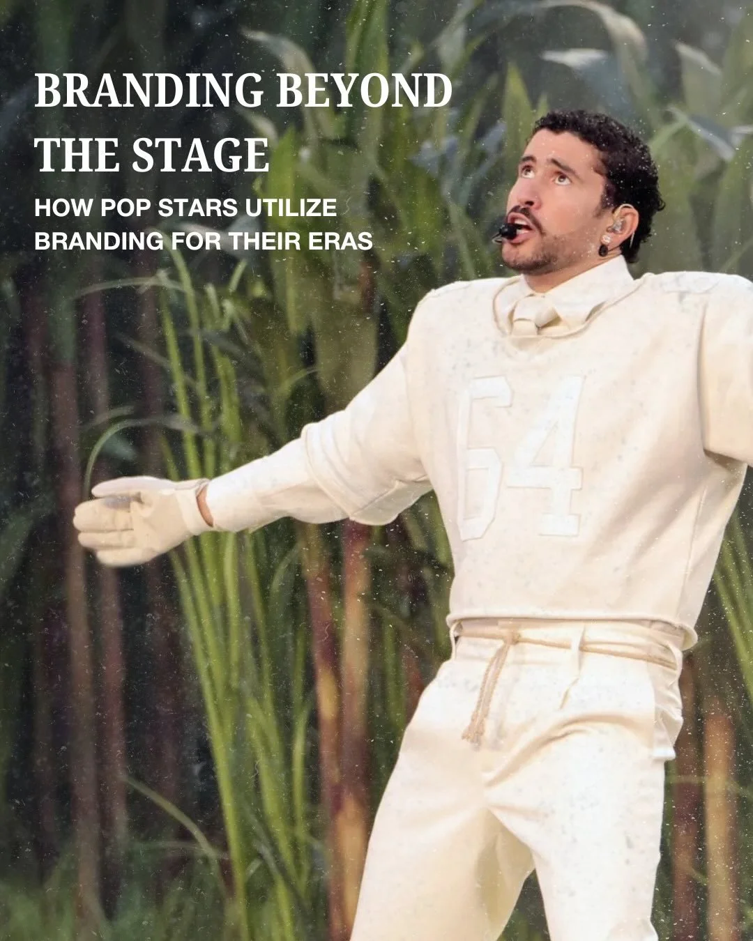 I love being able to watch my favorite pop stars nail their branding! Bad Bunny has been an artist I just started following, and his new DTmF era has been an exciting one to become a fan in. With consistent branding and messaging, this era stands out