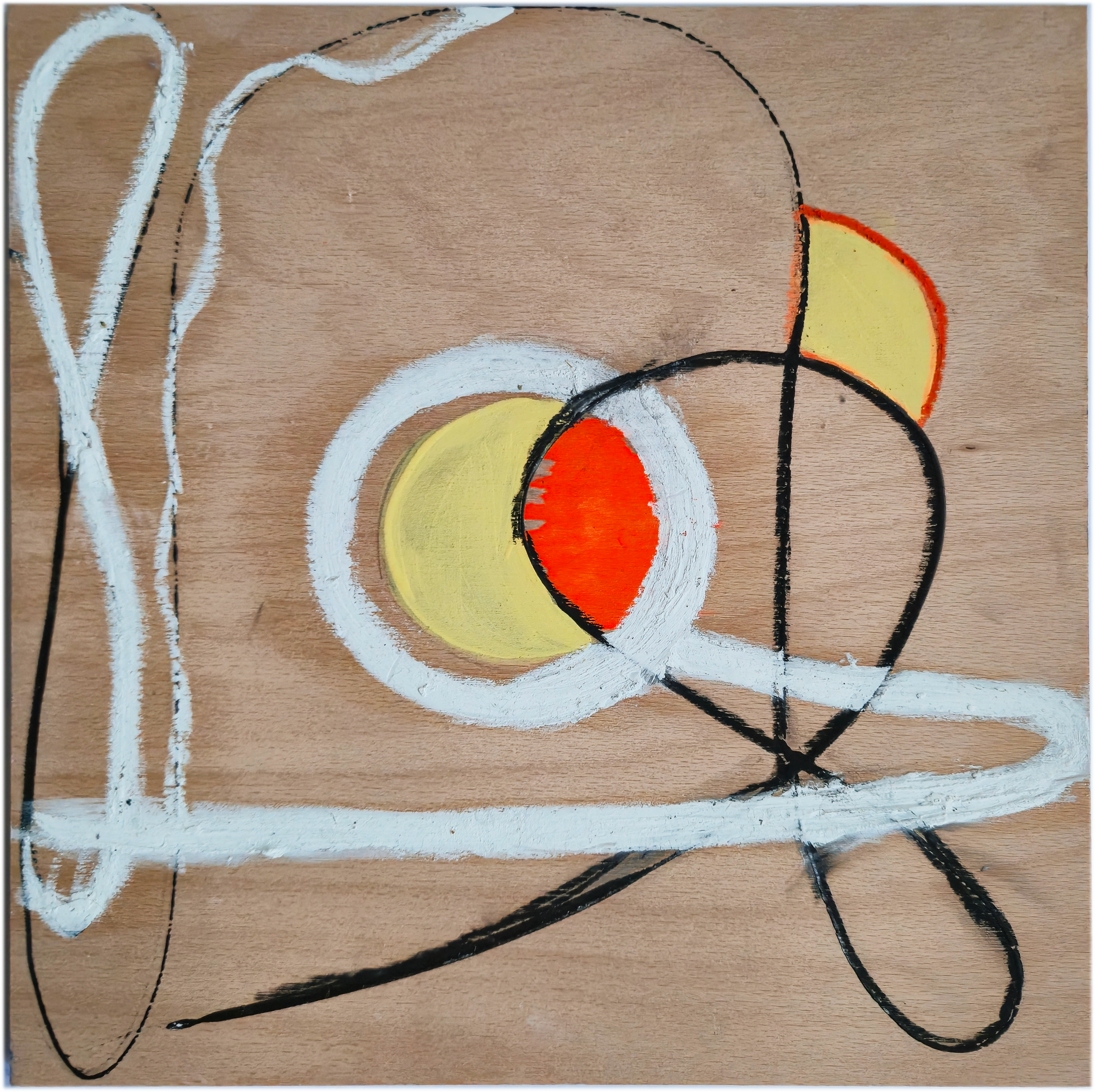 5 MINUTE DRAWINGS |
27 x 27 cm |
mixed media auf Holz
2025