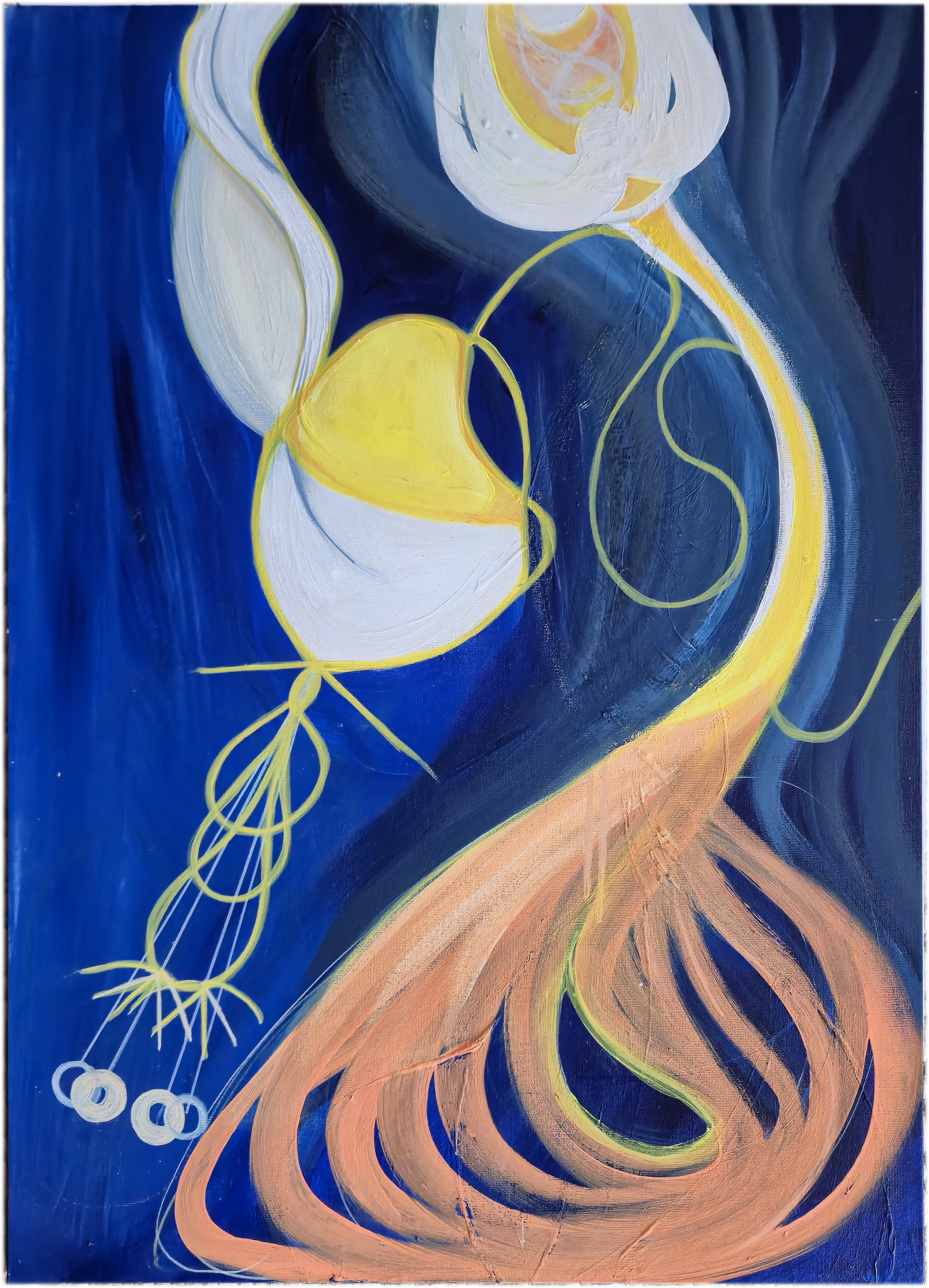 WATER COMMUNICATION | 
Acryl auf Leinwand |
50 x 70 cm, 2025