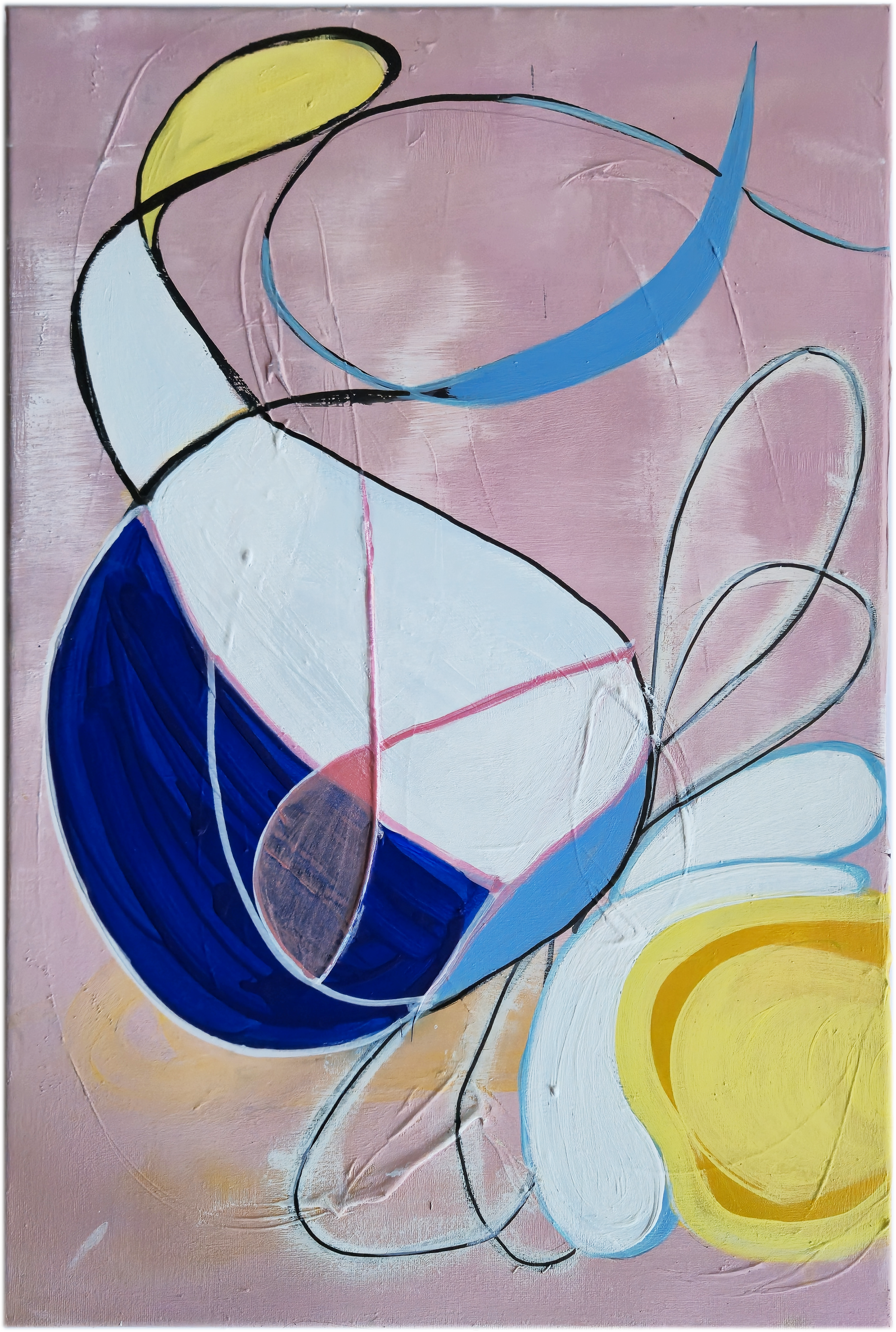 STRAIGHT FROM THE UNTITLED UNIVERSE |
Acryl auf Leinwand |
40 x 60 cm, 2025