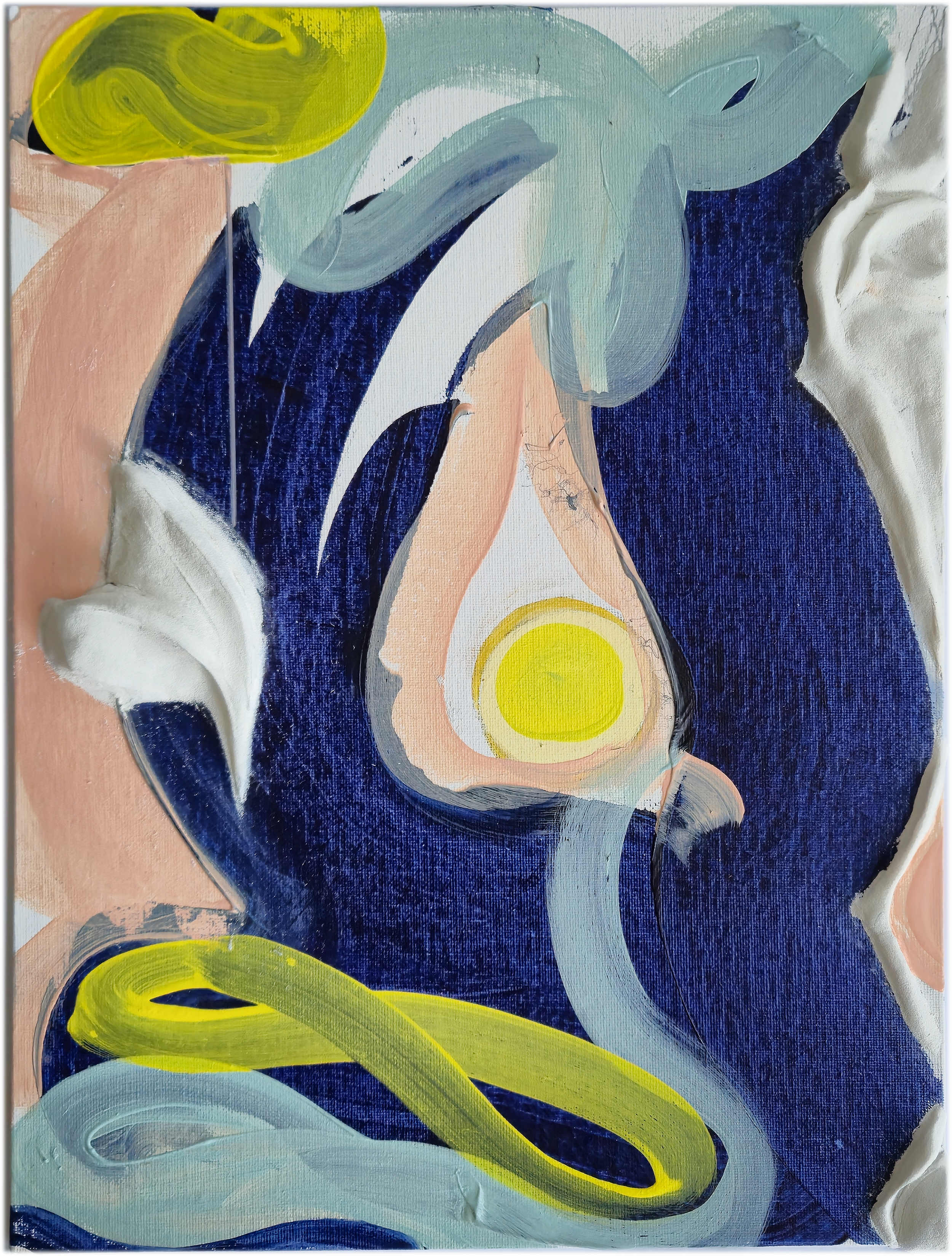 IMPULSES |
Mixed Media auf Leinwand |
30 x 40 cm, 2026