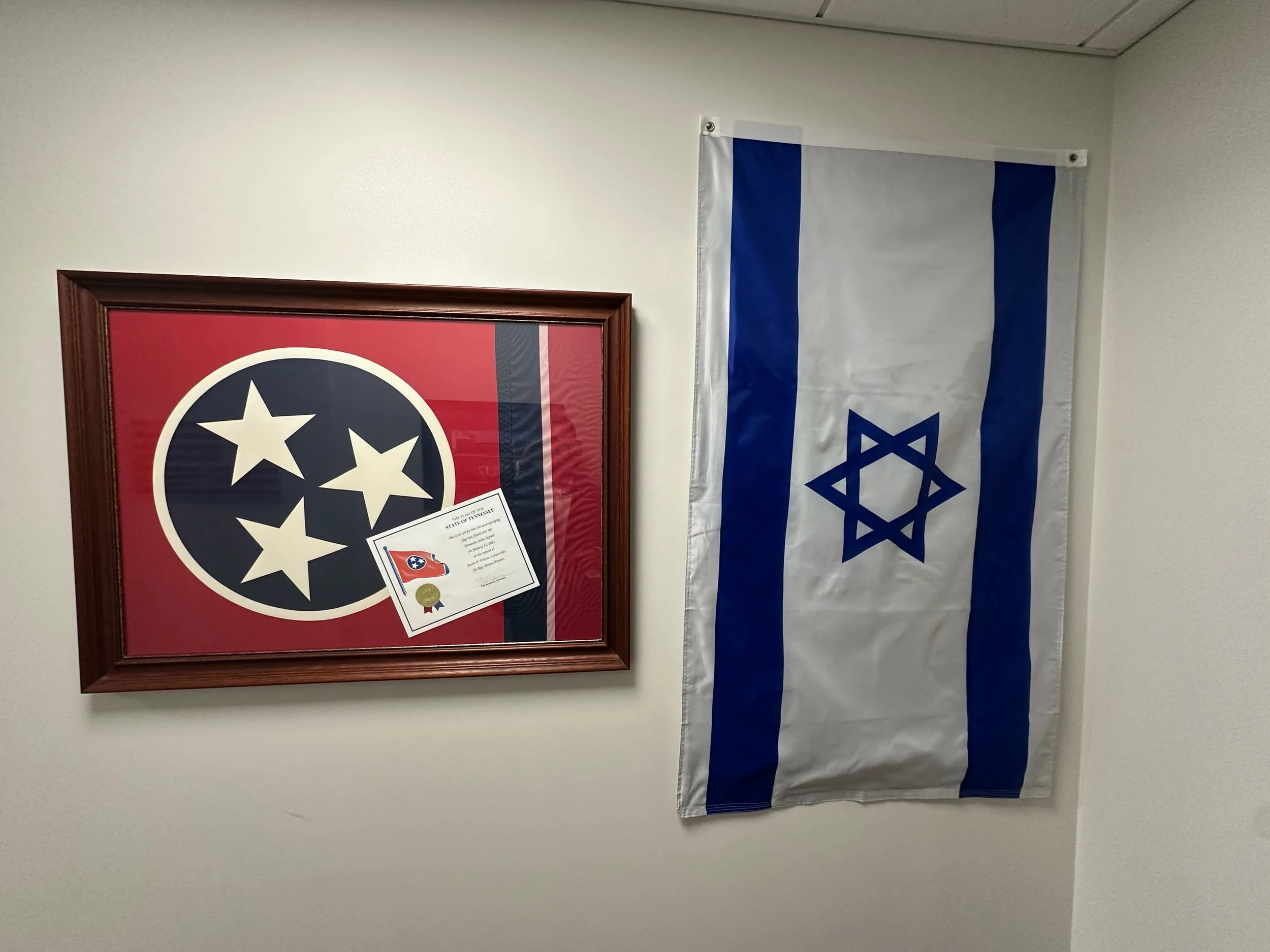 A Day on the Hill to Build Bridges Between Tennessee and Israel